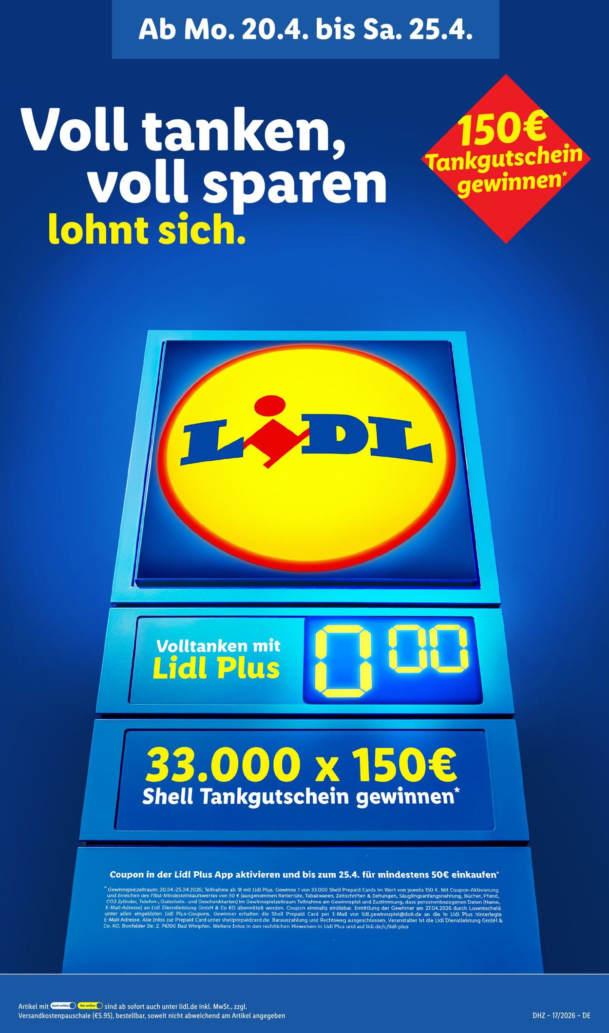 Prospekt Lidl 20.04.2026 - 25.04.2026