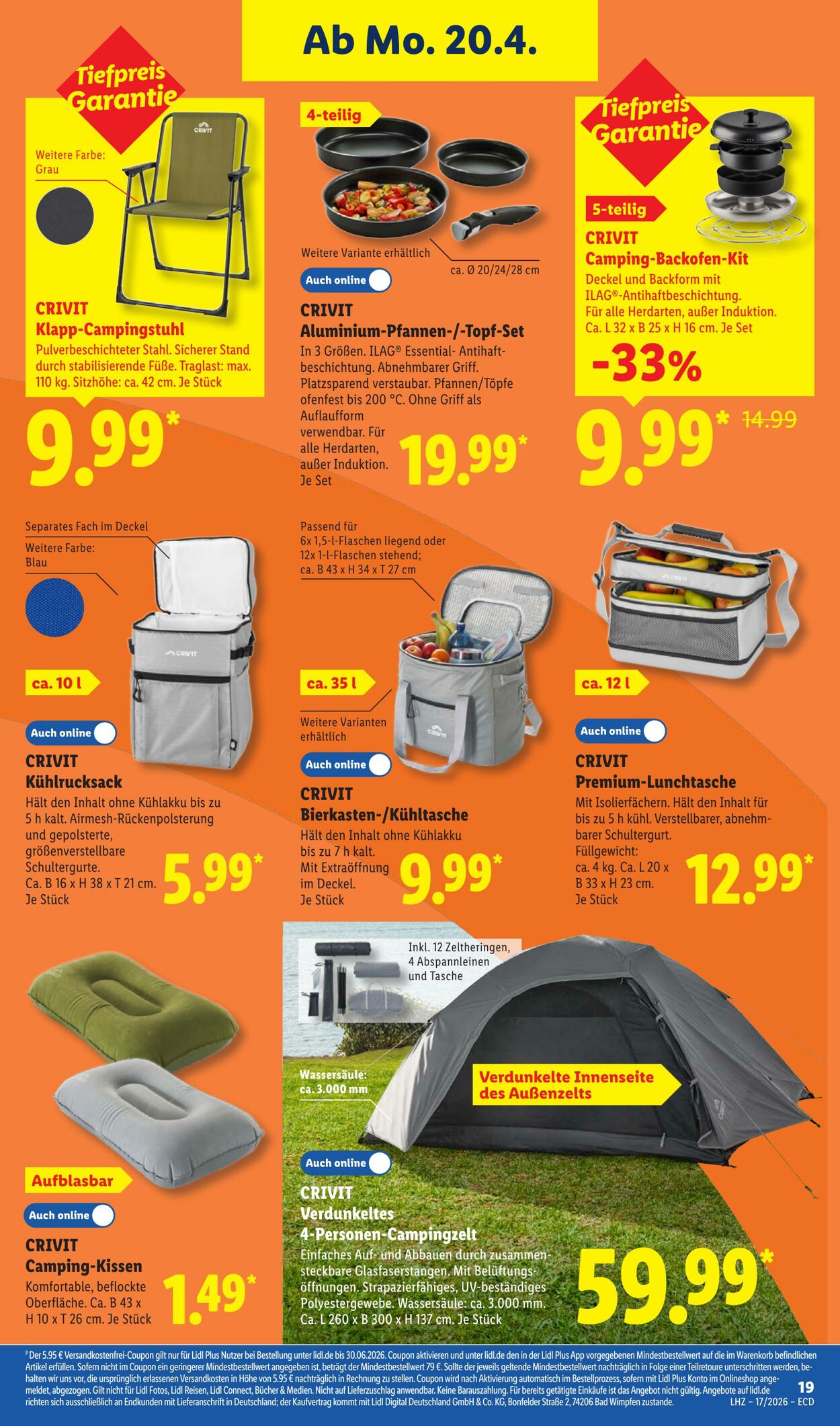 Prospekt Lidl 20.04.2026 - 25.04.2026