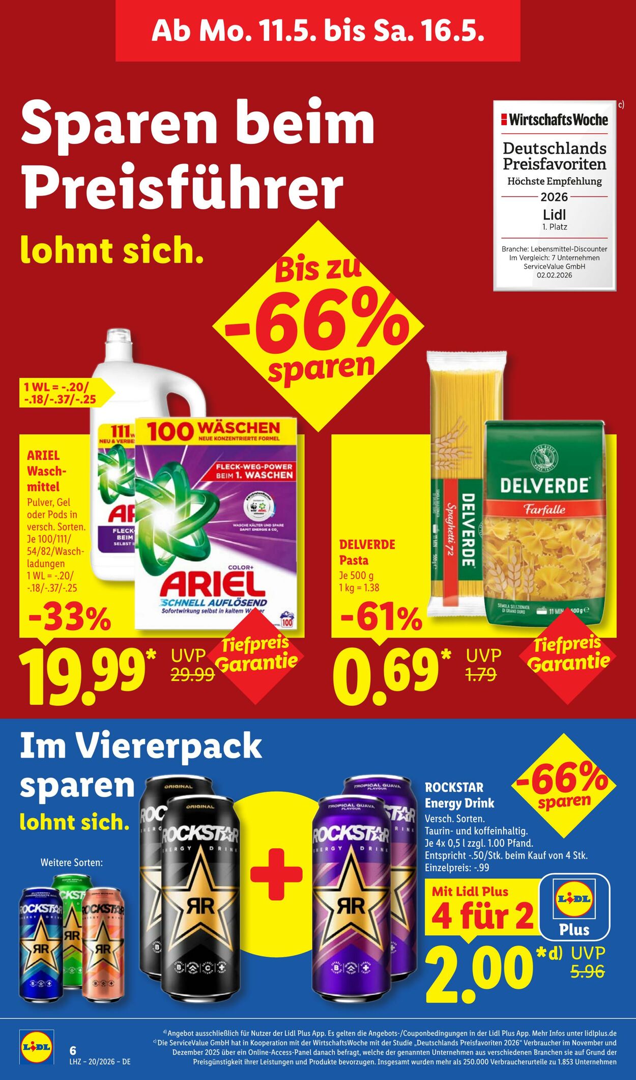Prospekt Lidl 11.05.2026 - 16.05.2026
