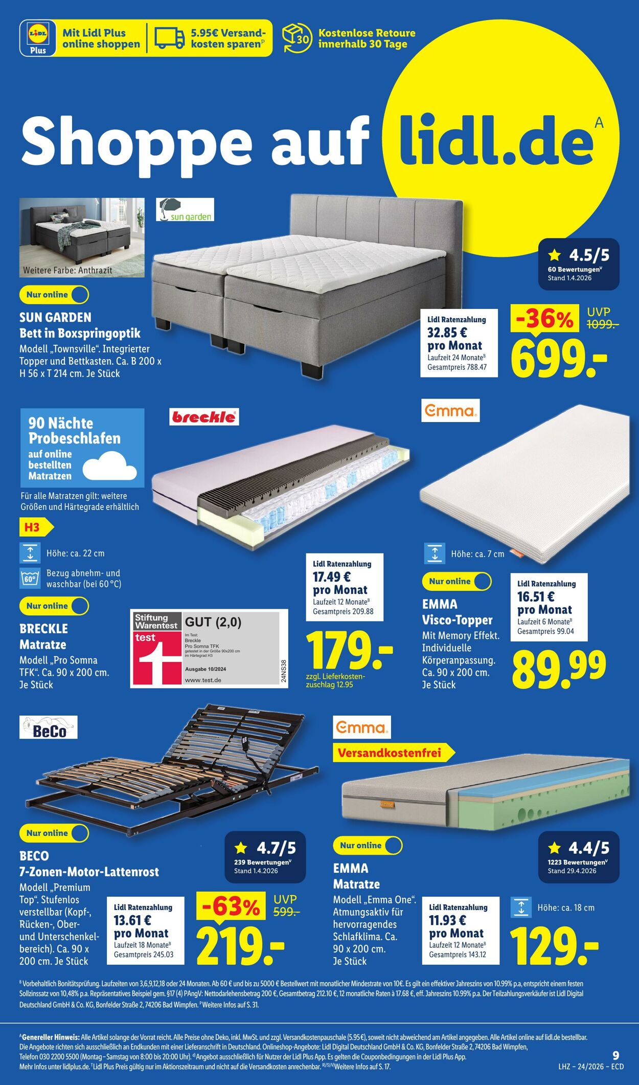 Prospekt Lidl 08.06.2026 - 13.06.2026