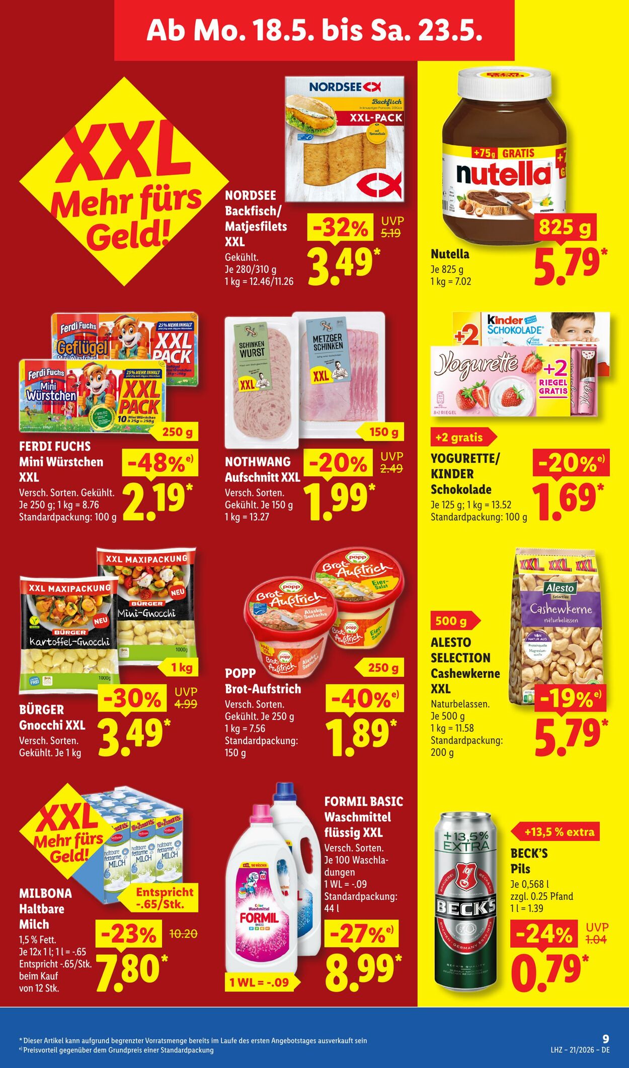 Prospekt Lidl 18.05.2026 - 23.05.2026