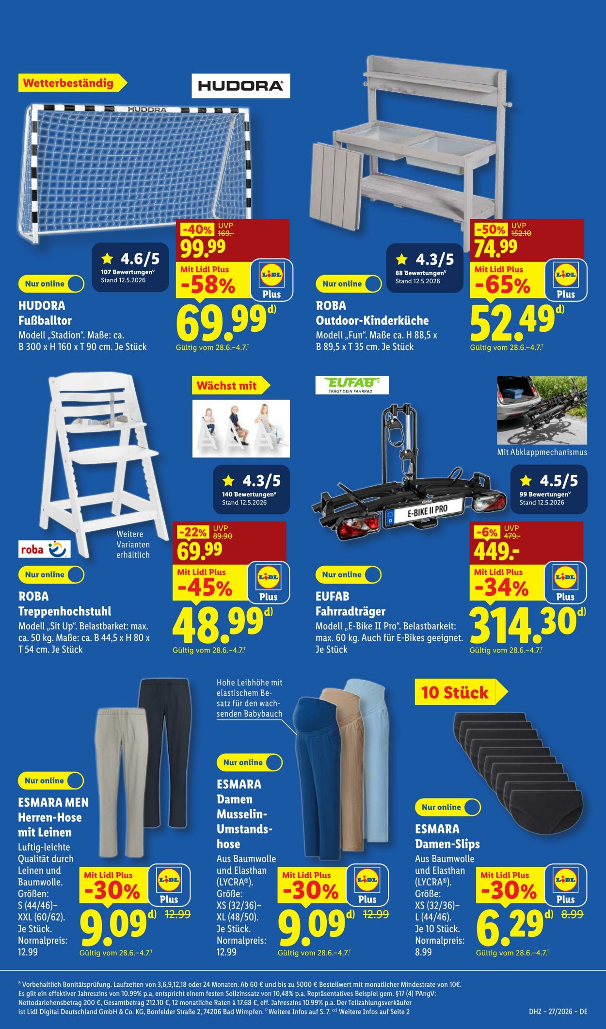 Prospekt Lidl 29.06.2026 - 04.07.2026