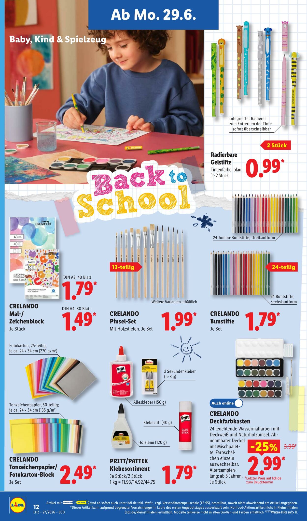 Prospekt Lidl 29.06.2026 - 04.07.2026