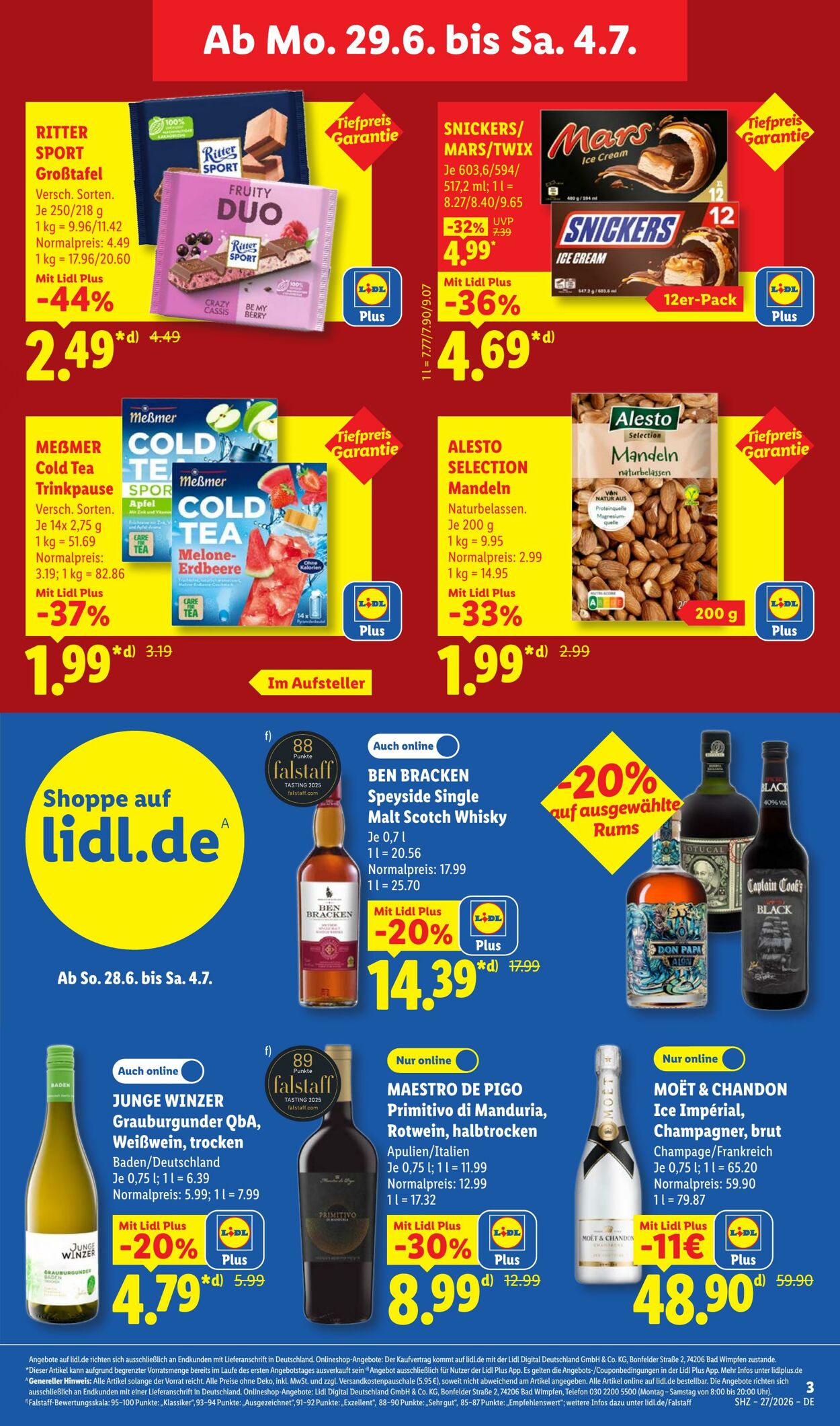 Prospekt Lidl 29.06.2026 - 04.07.2026
