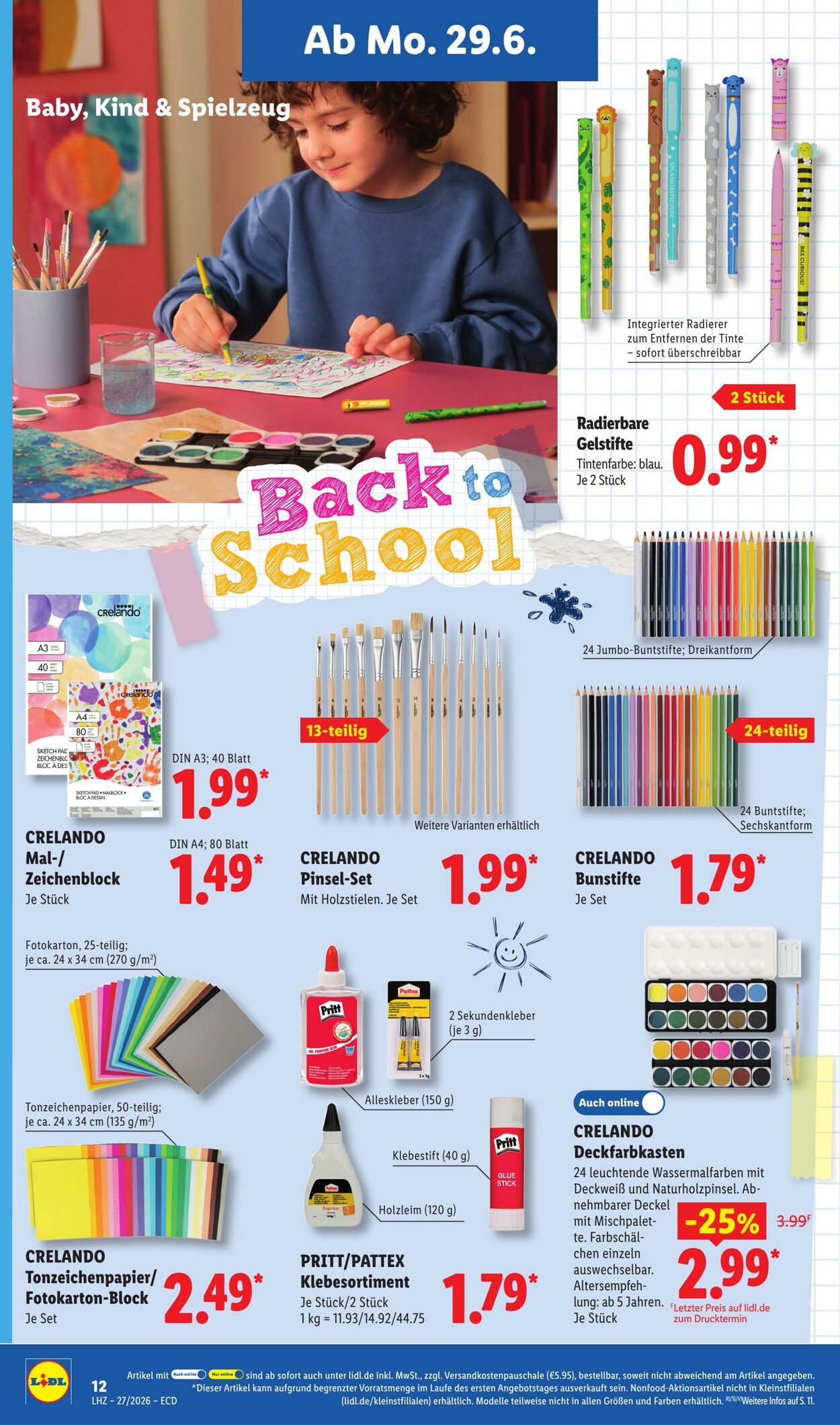 Prospekt Lidl 29.06.2026 - 04.07.2026