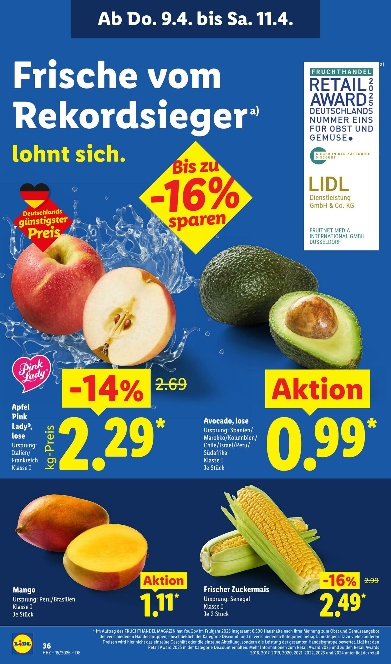 Prospekt Lidl 07.04.2026 - 11.04.2026