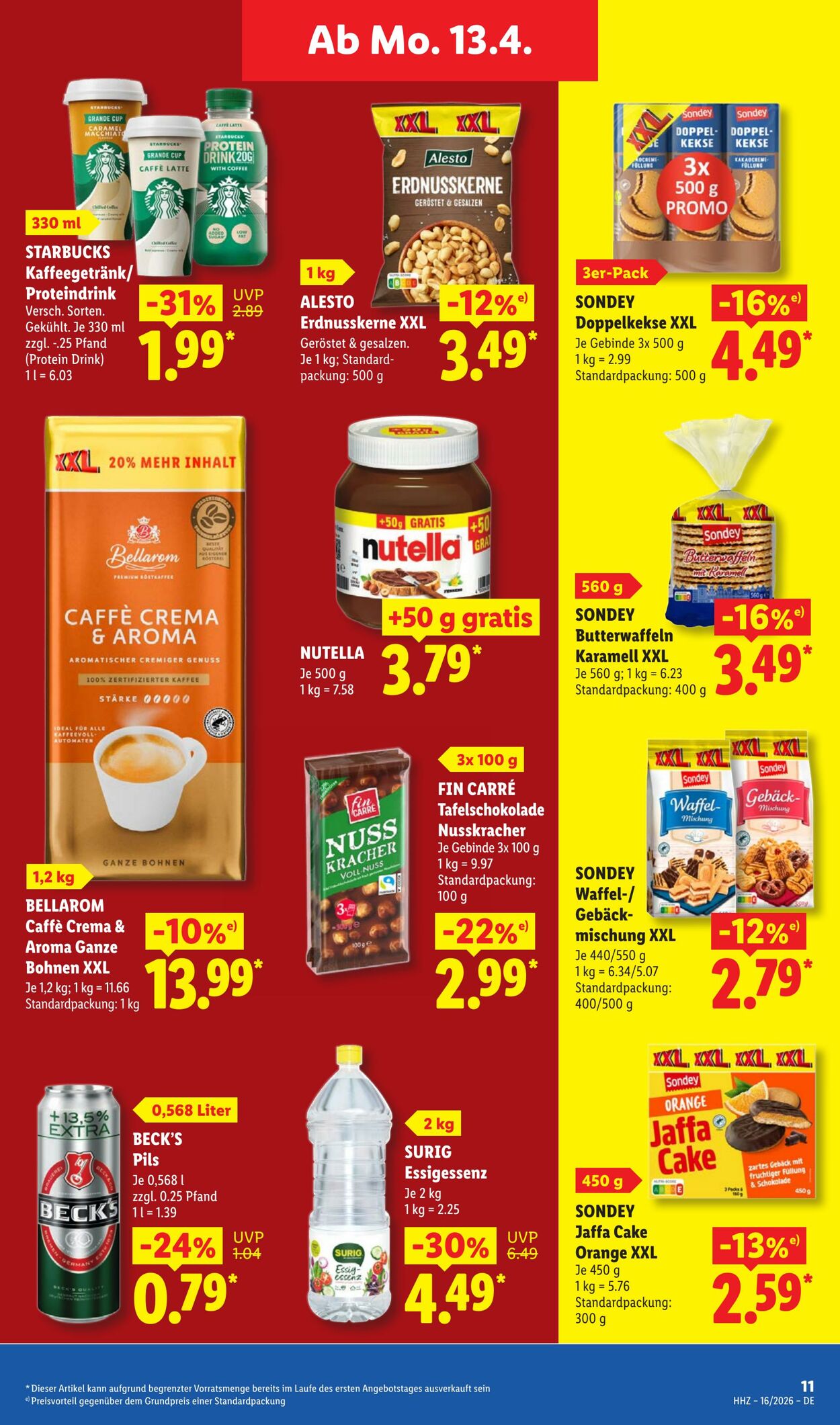 Prospekt Lidl 13.04.2026 - 18.04.2026