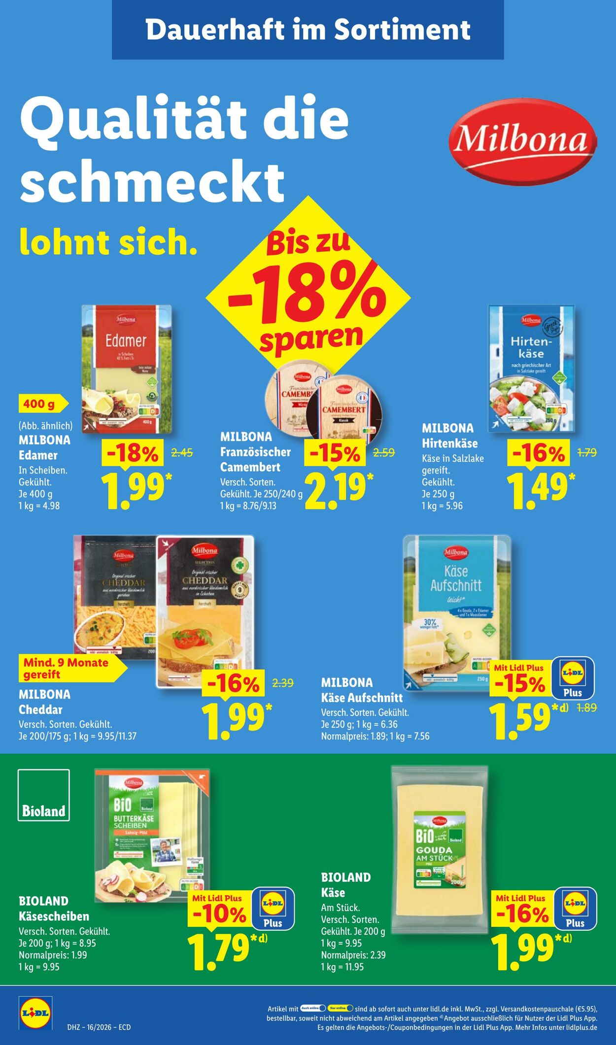 Prospekt Lidl 13.04.2026 - 18.04.2026