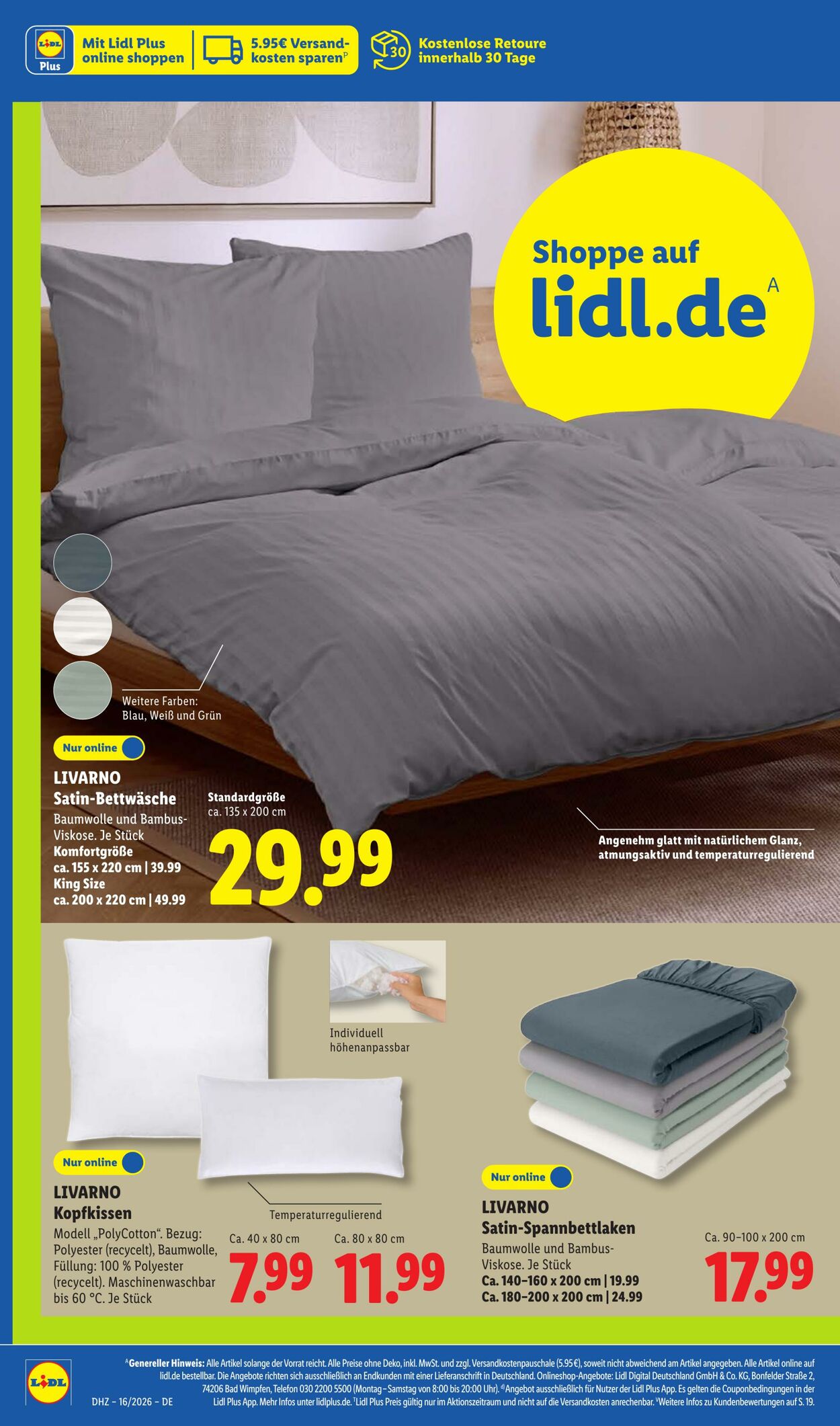 Prospekt Lidl 13.04.2026 - 18.04.2026