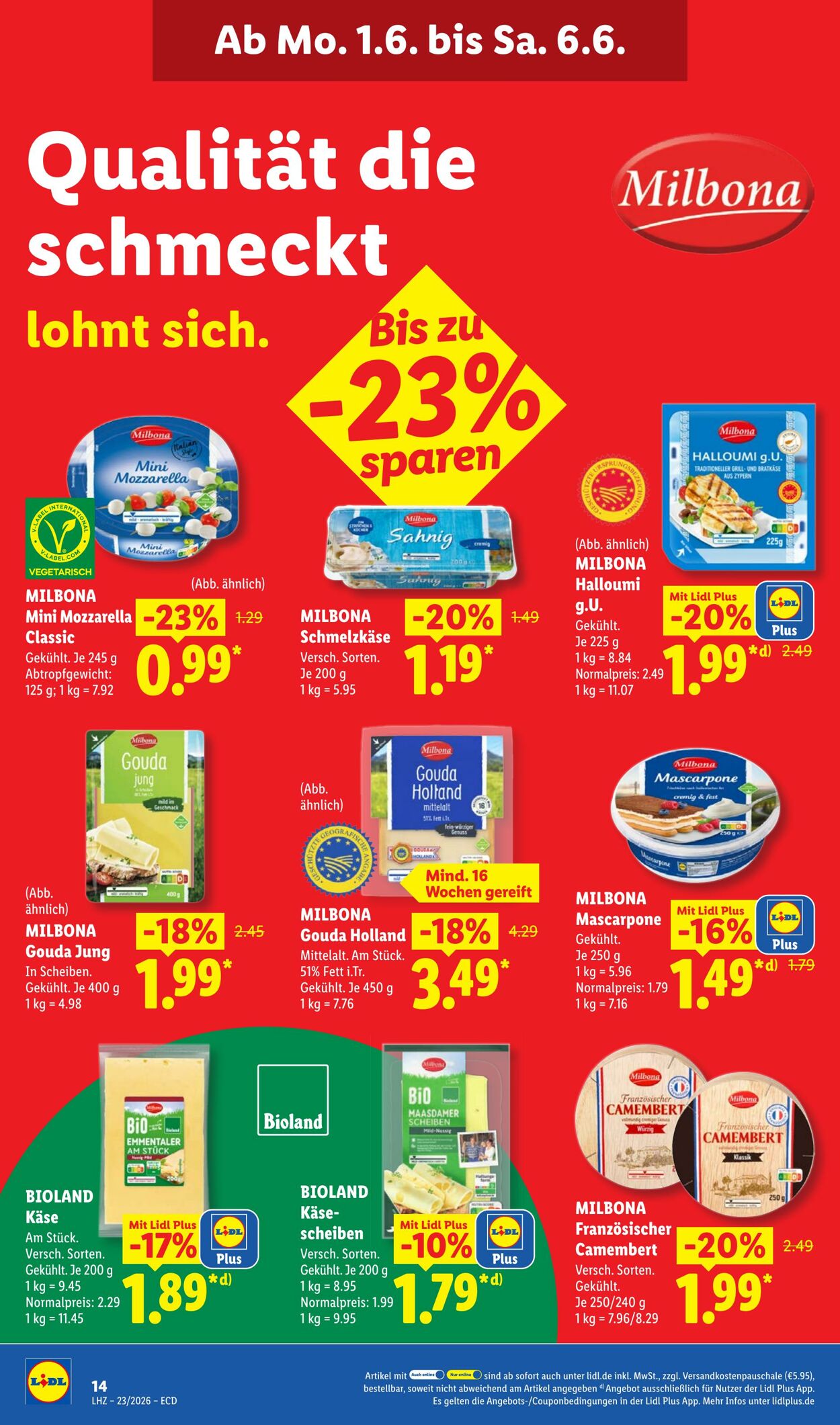 Prospekt Lidl 01.06.2026 - 06.06.2026