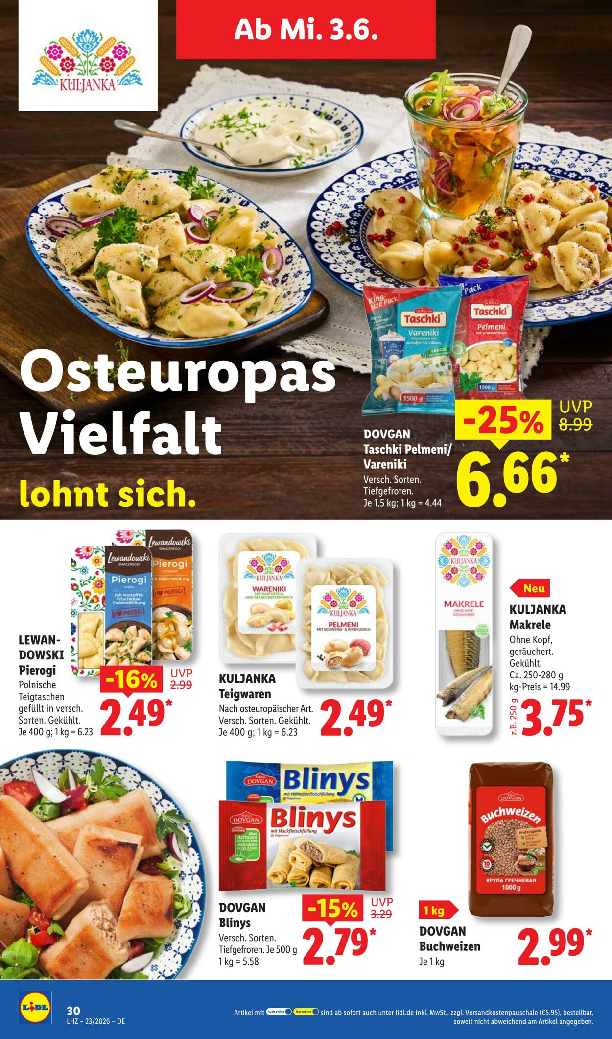 Prospekt Lidl 01.06.2026 - 06.06.2026