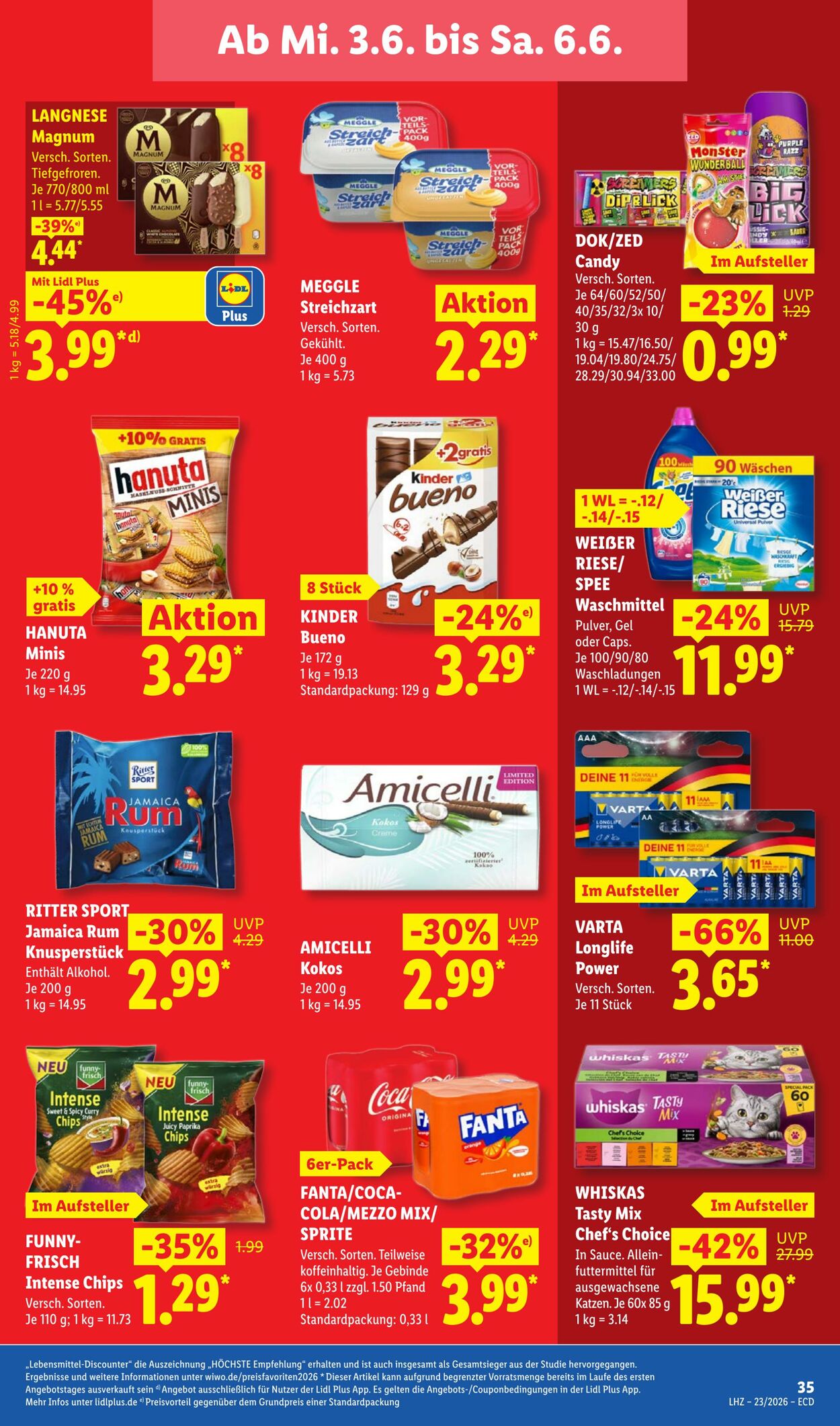 Prospekt Lidl 01.06.2026 - 06.06.2026