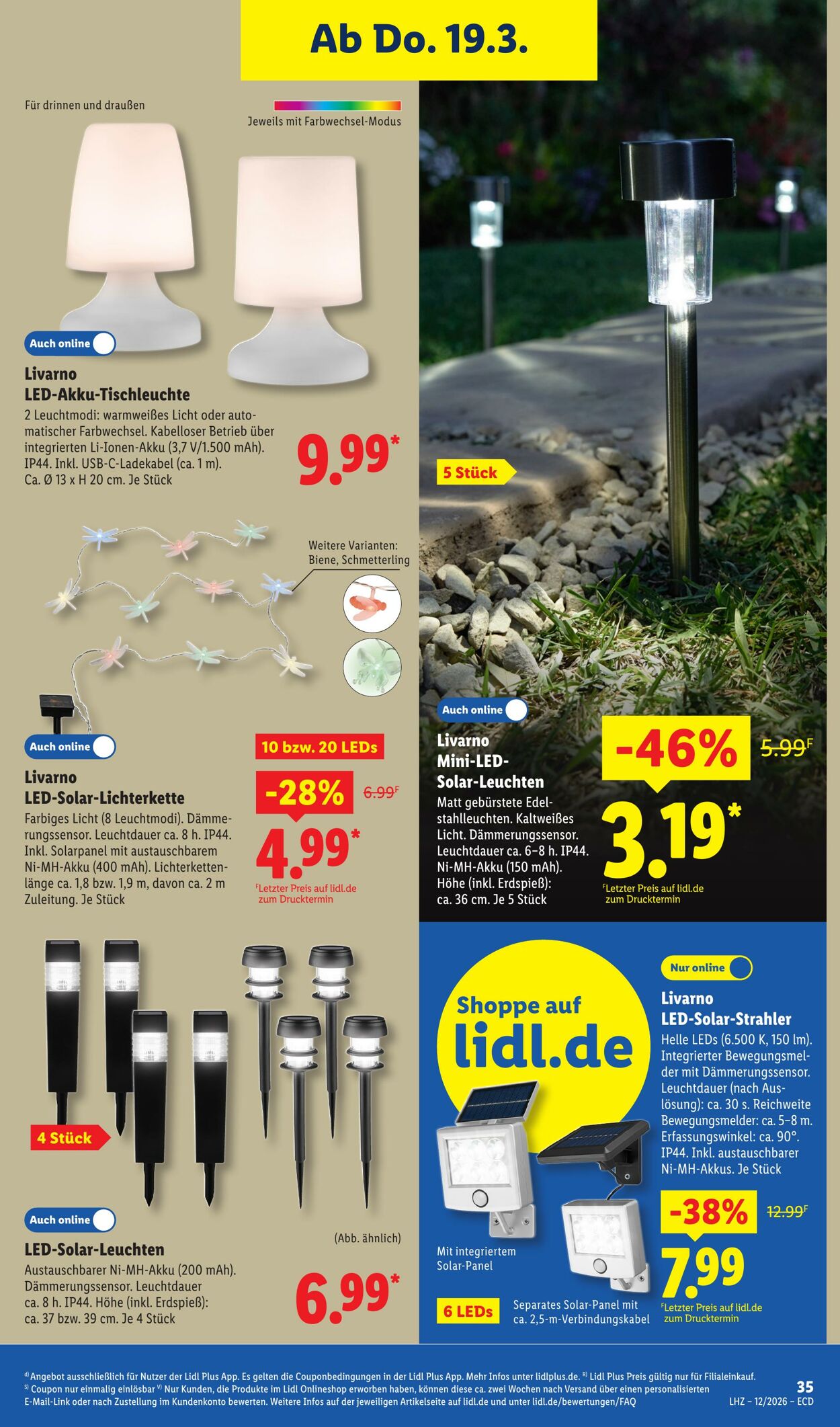 Prospekt Lidl 16.03.2026 - 21.03.2026