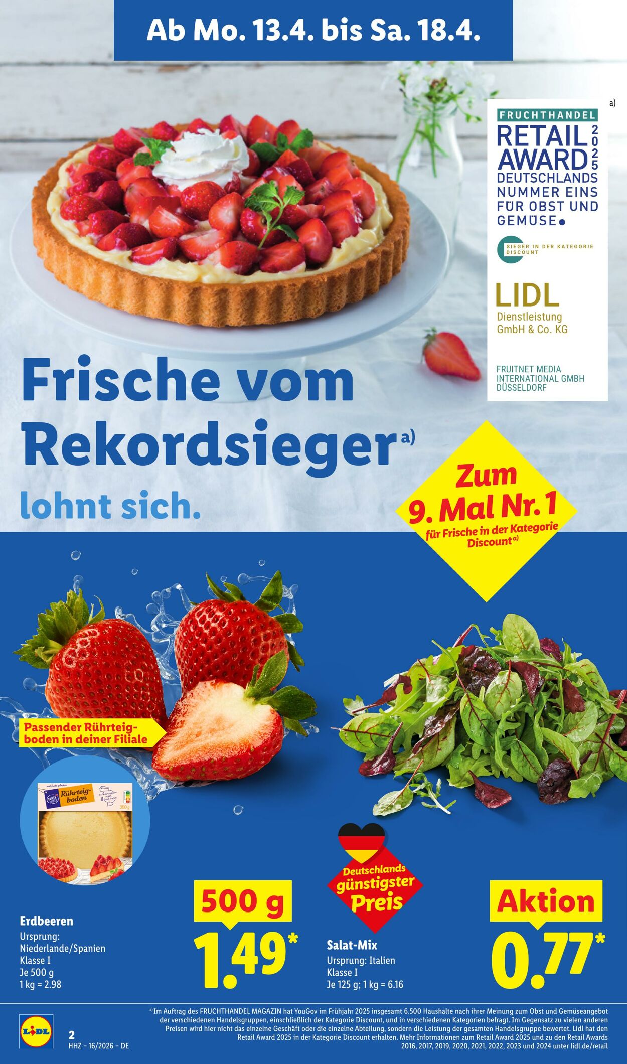 Prospekt Lidl 13.04.2026 - 18.04.2026