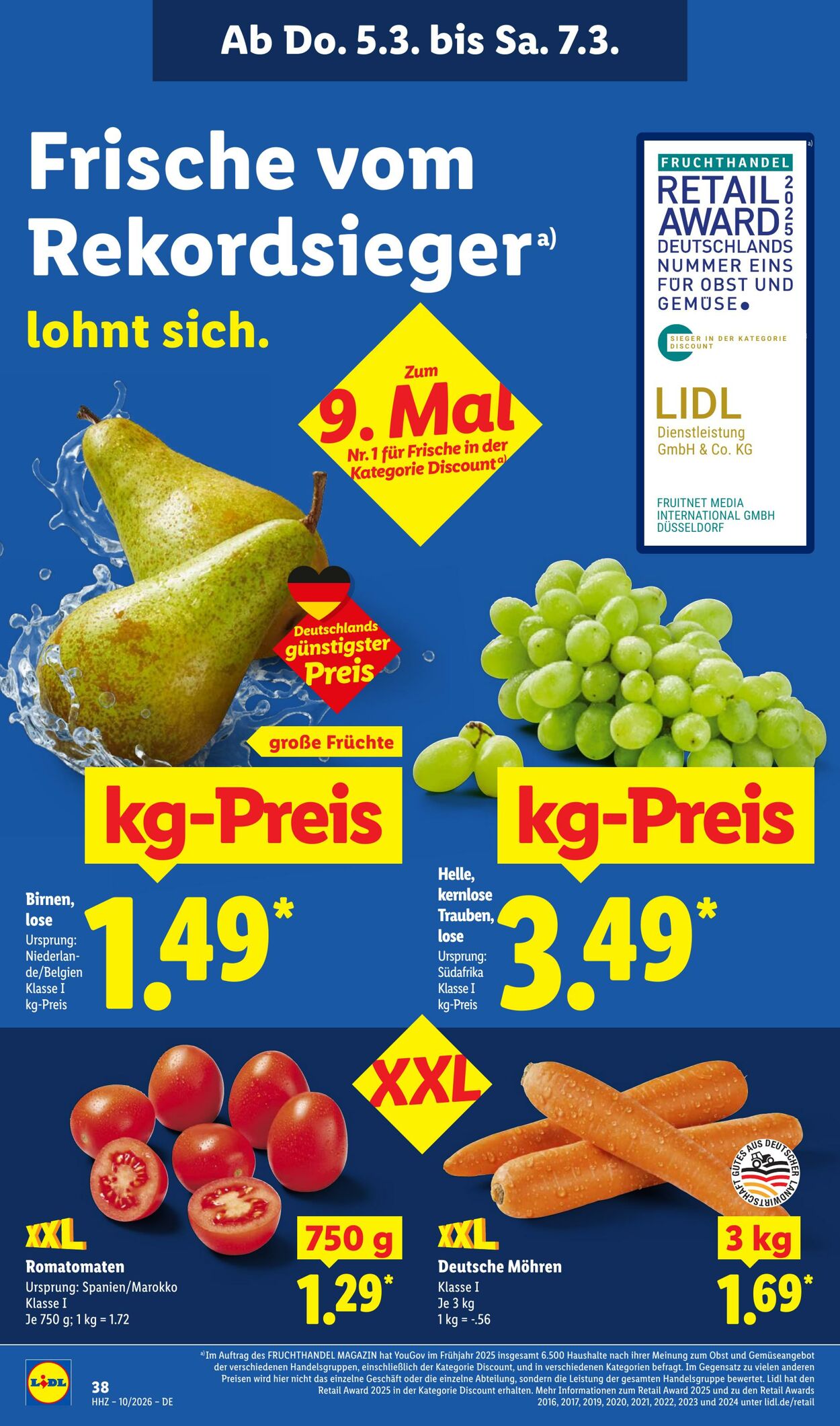 Prospekt Lidl 02.03.2026 - 07.03.2026