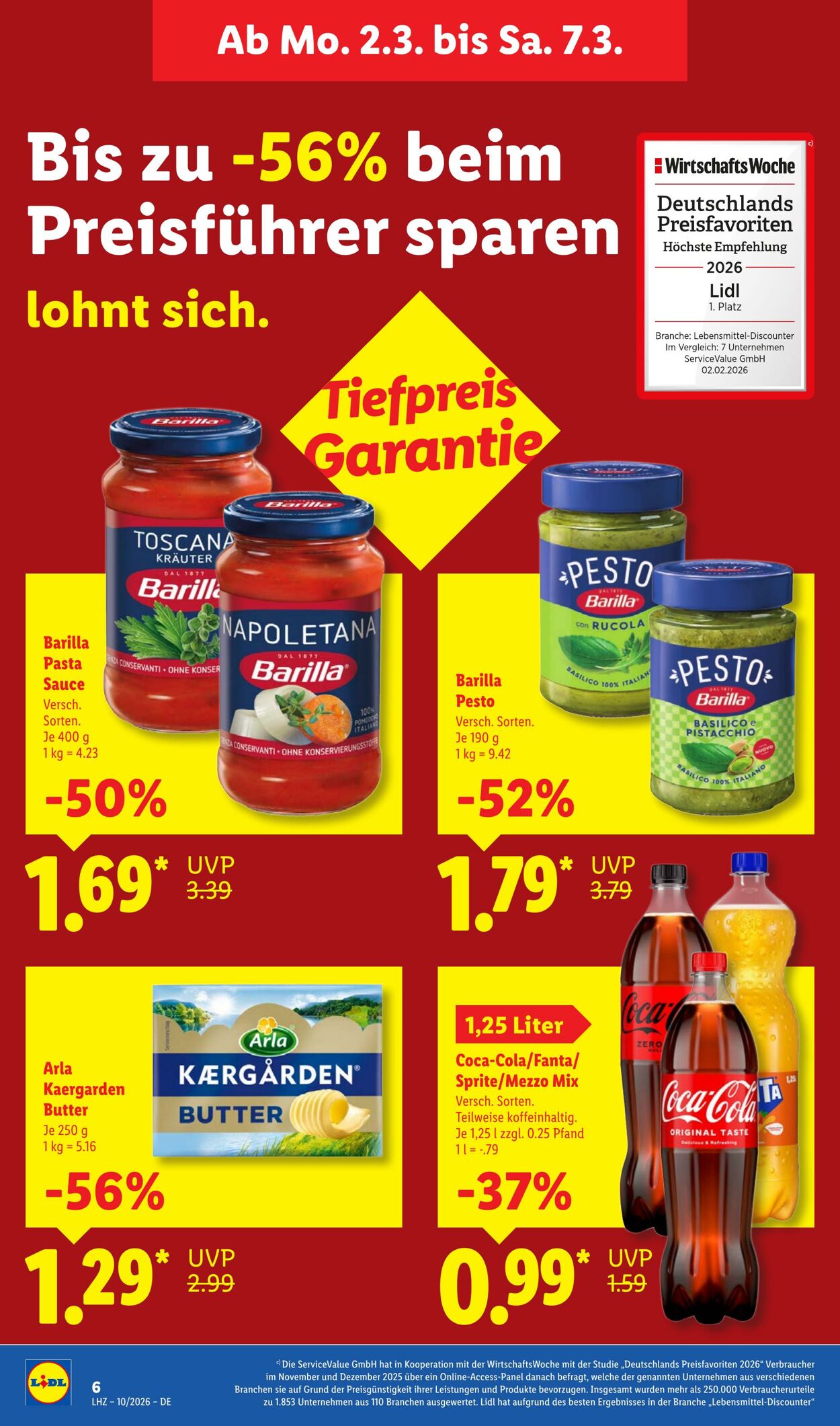 Prospekt Lidl 02.03.2026 - 07.03.2026