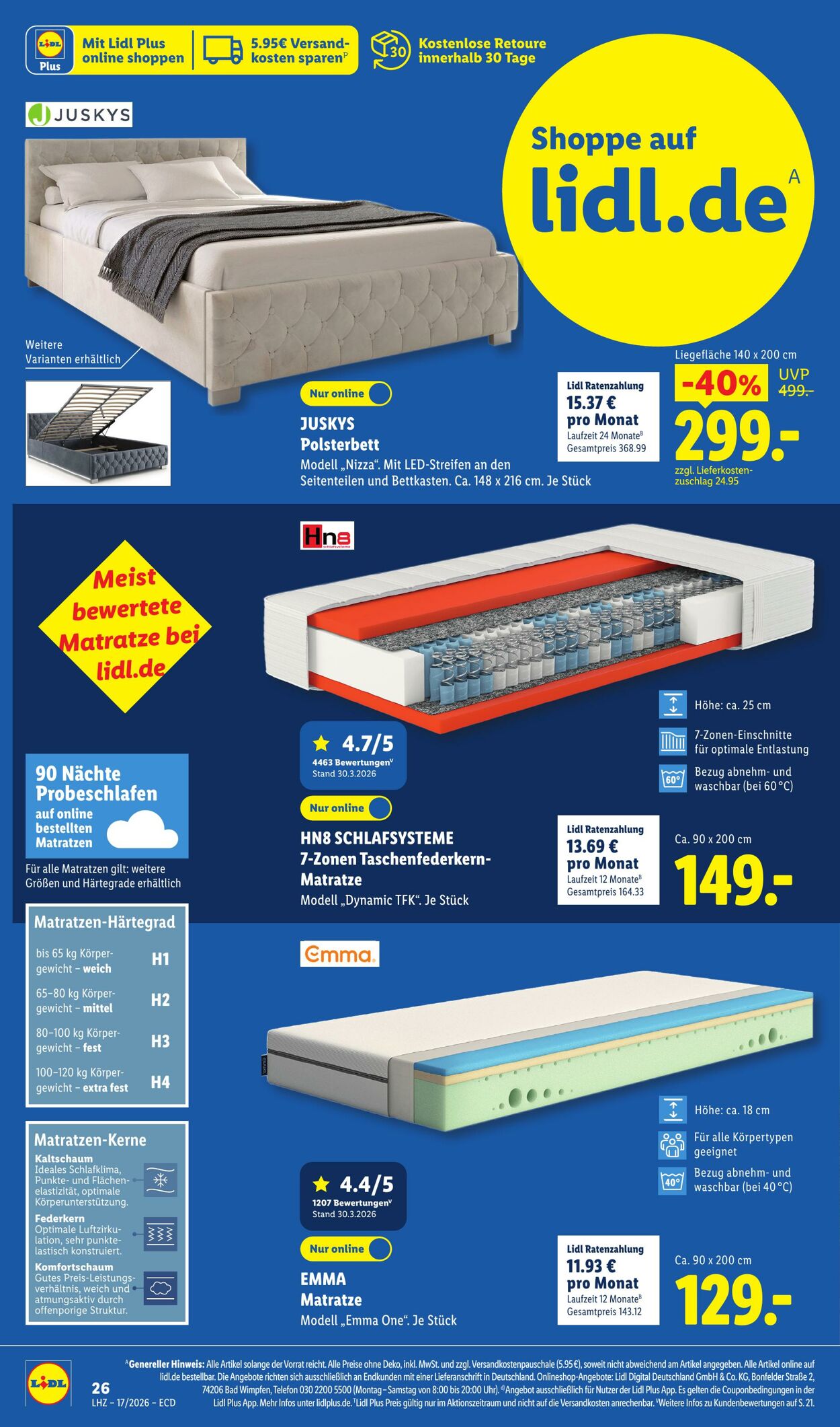 Prospekt Lidl 20.04.2026 - 25.04.2026