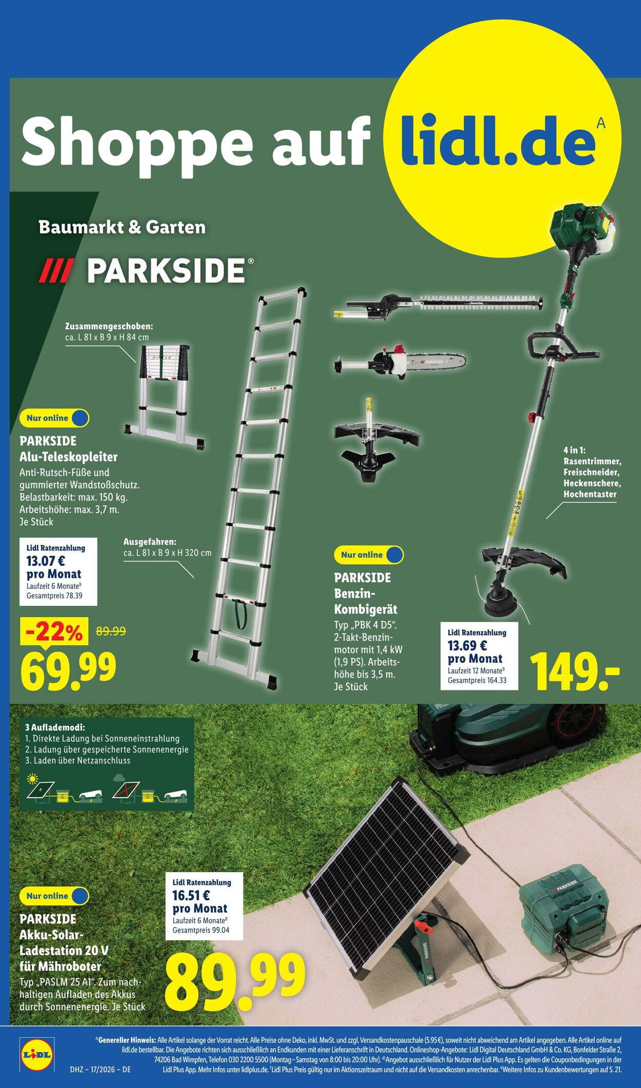 Prospekt Lidl 20.04.2026 - 25.04.2026