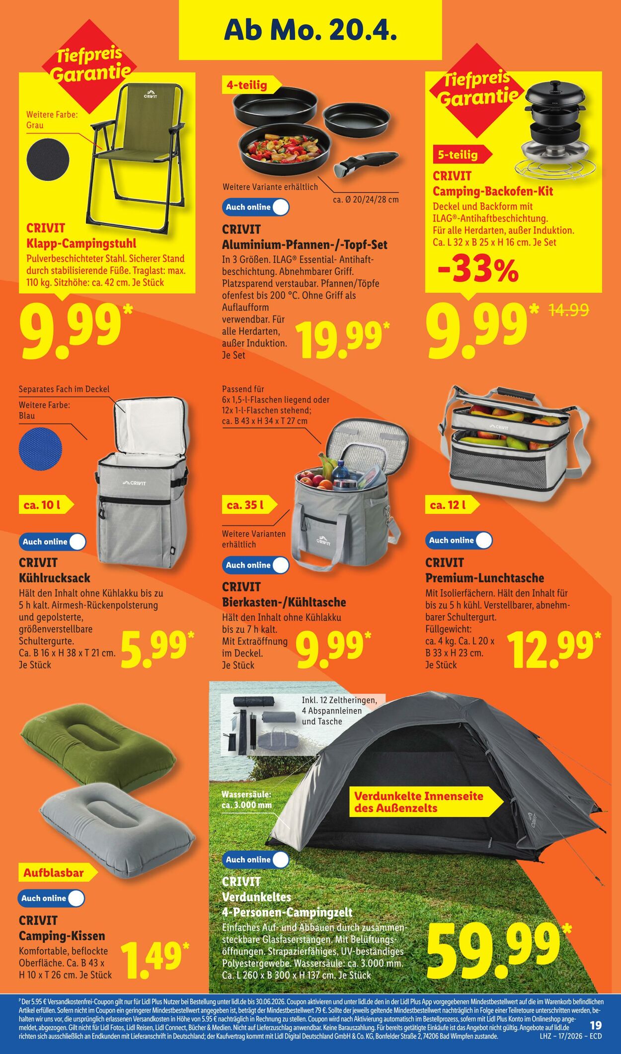 Prospekt Lidl 20.04.2026 - 25.04.2026