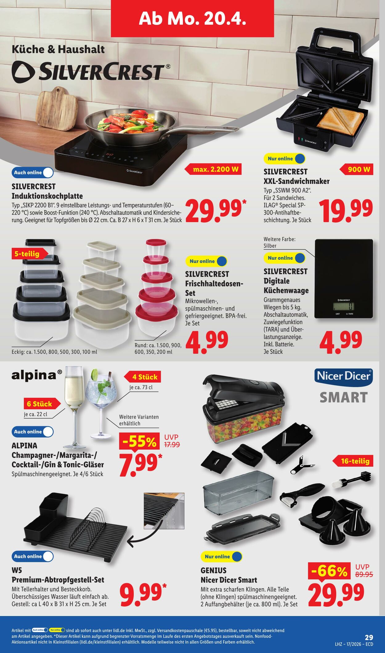 Prospekt Lidl 20.04.2026 - 25.04.2026