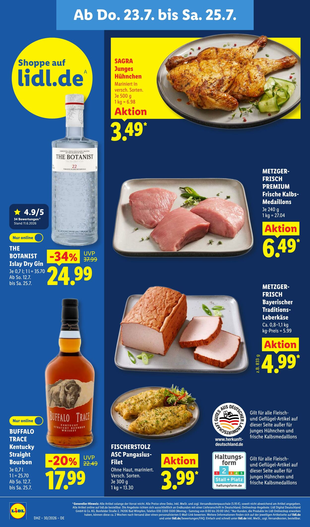 Prospekt Lidl 20.07.2026 - 25.07.2026