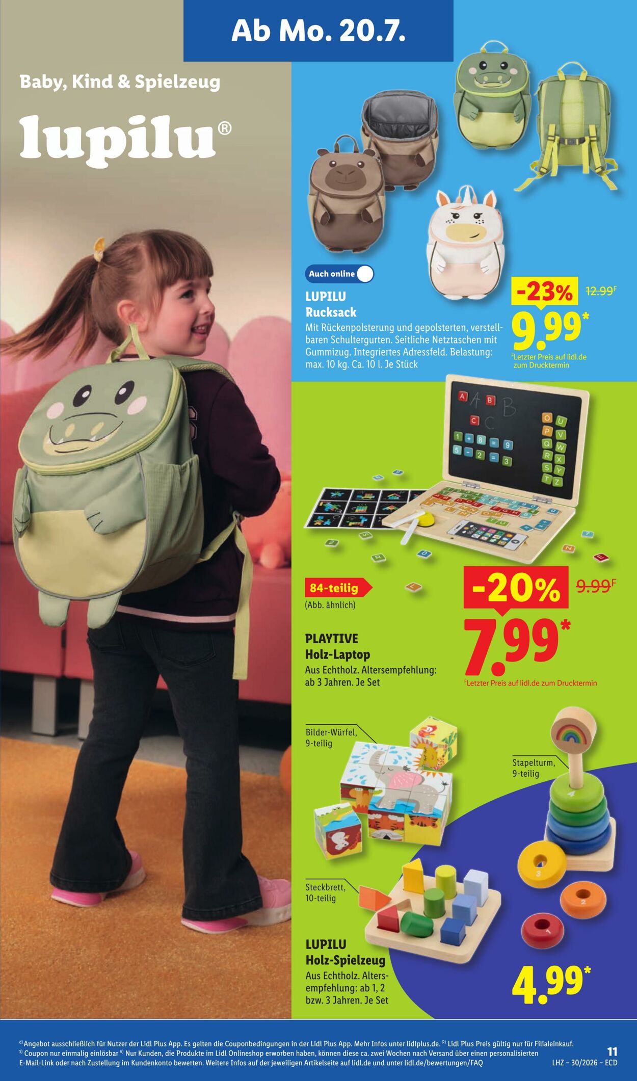 Prospekt Lidl 20.07.2026 - 25.07.2026