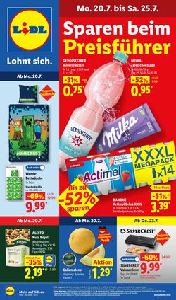 Prospekt Lidl 13.07.2026 - 18.07.2026