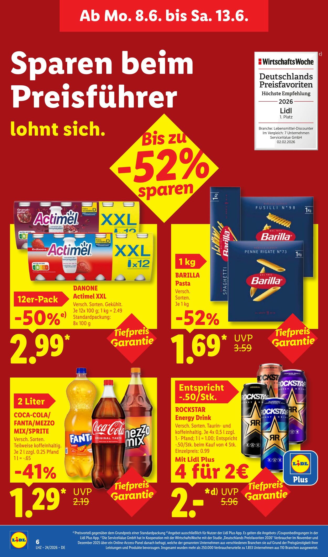 Prospekt Lidl 08.06.2026 - 13.06.2026
