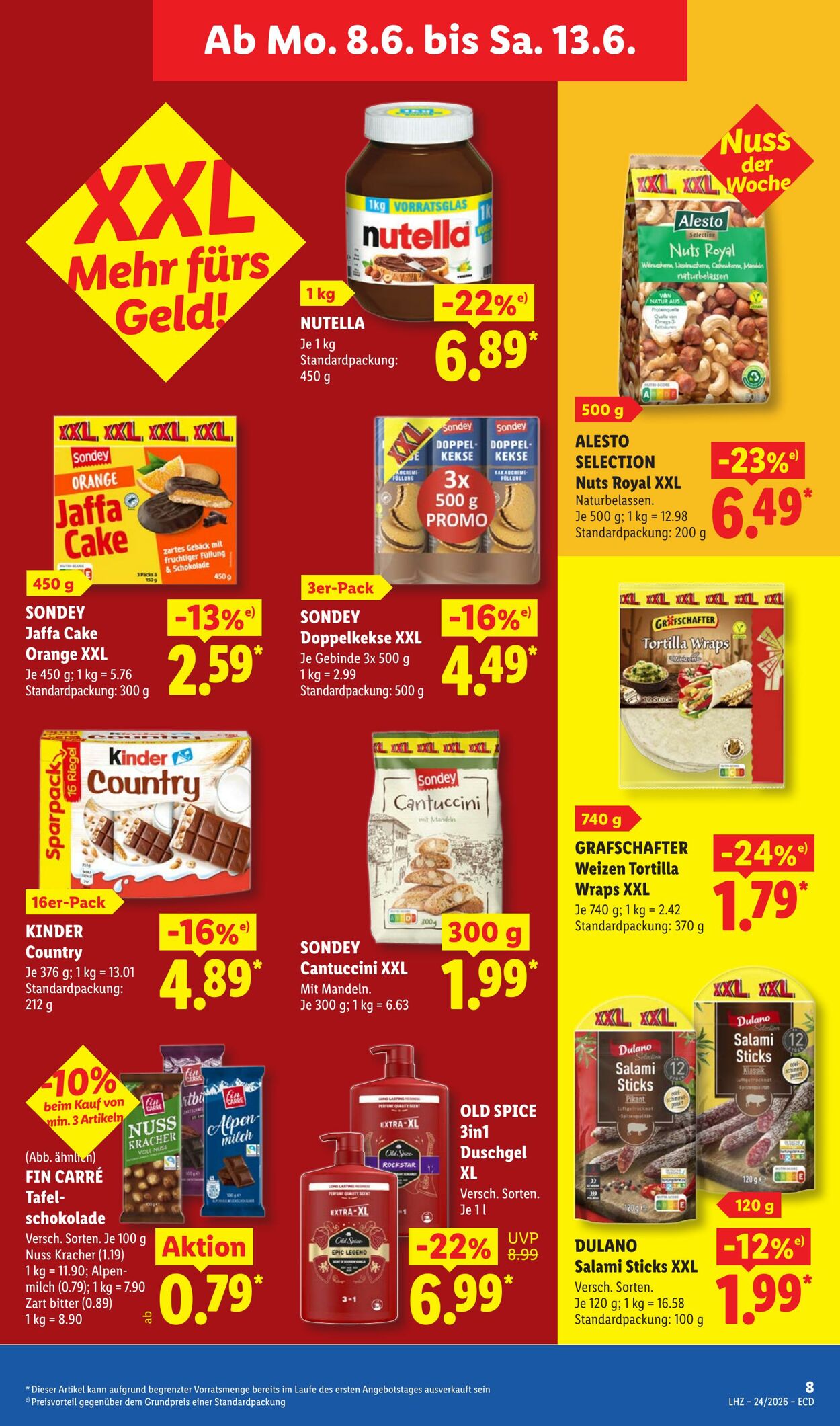 Prospekt Lidl 08.06.2026 - 13.06.2026
