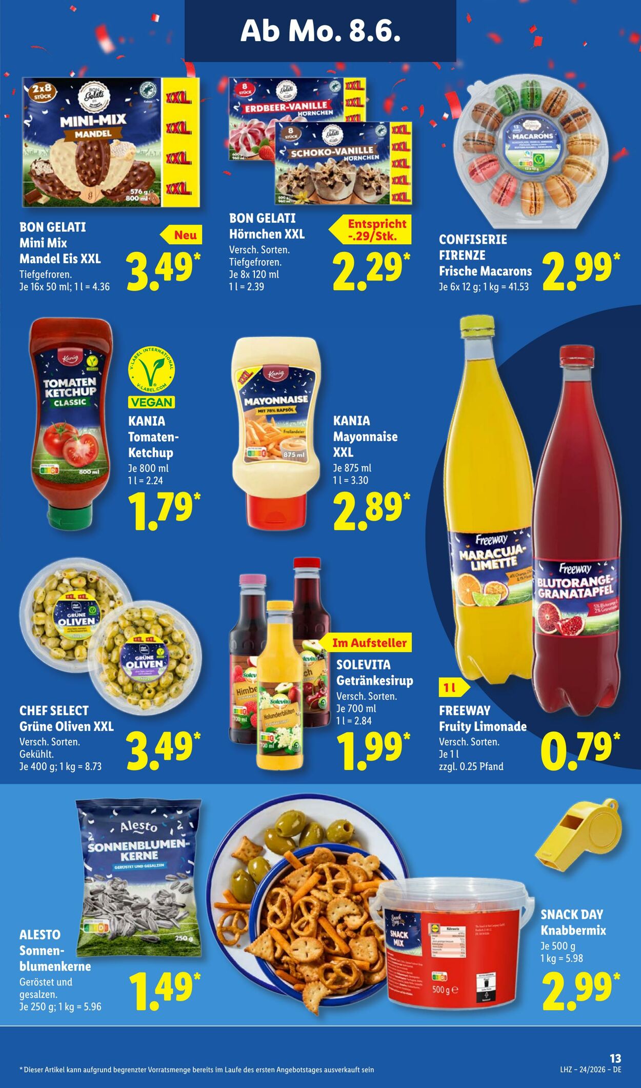 Prospekt Lidl 08.06.2026 - 13.06.2026