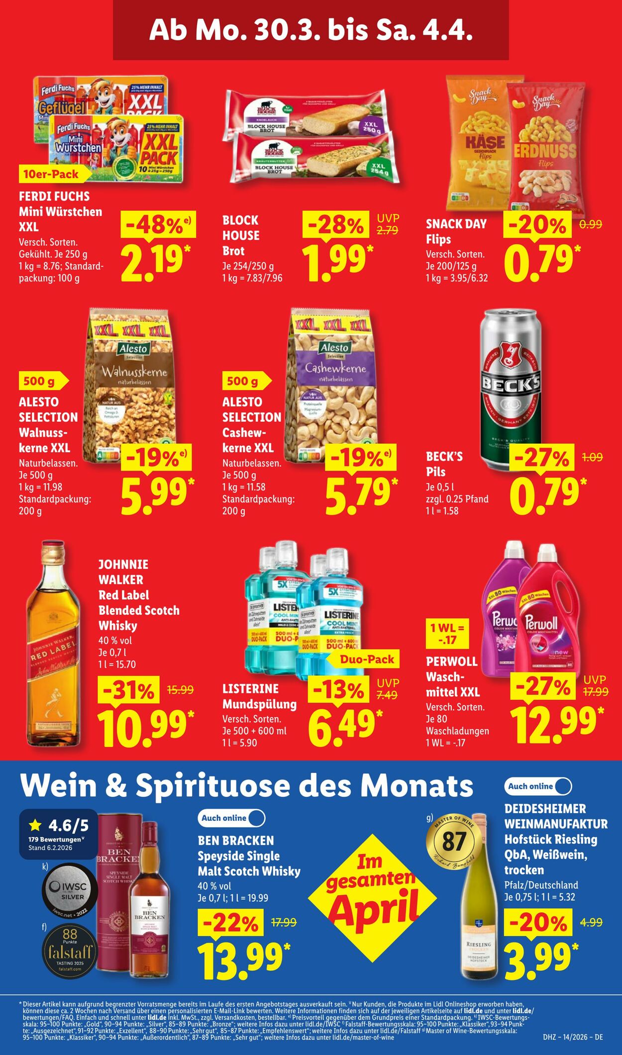 Prospekt Lidl 30.03.2026 - 04.04.2026