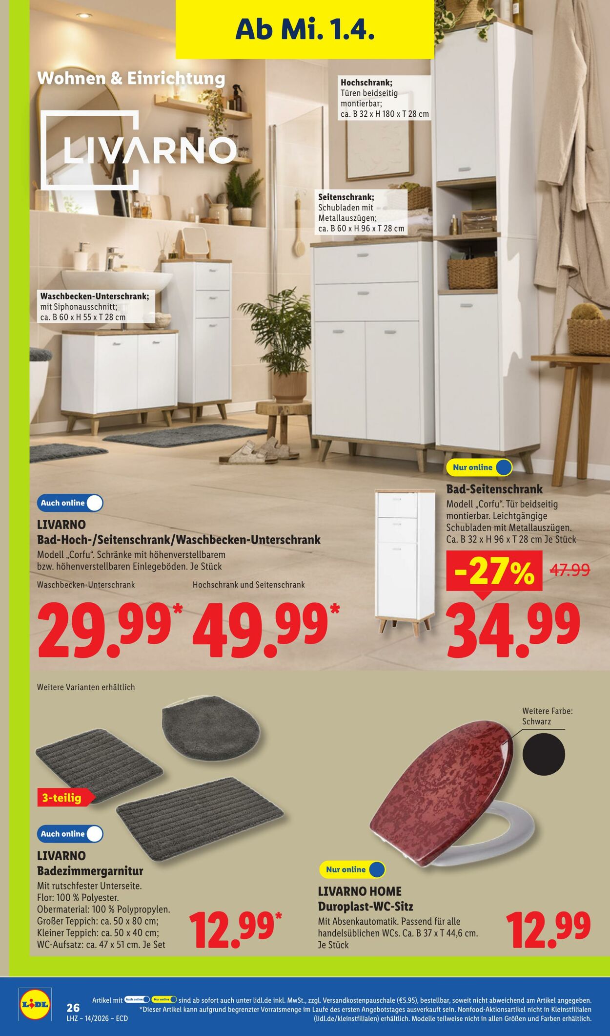 Prospekt Lidl 30.03.2026 - 04.04.2026