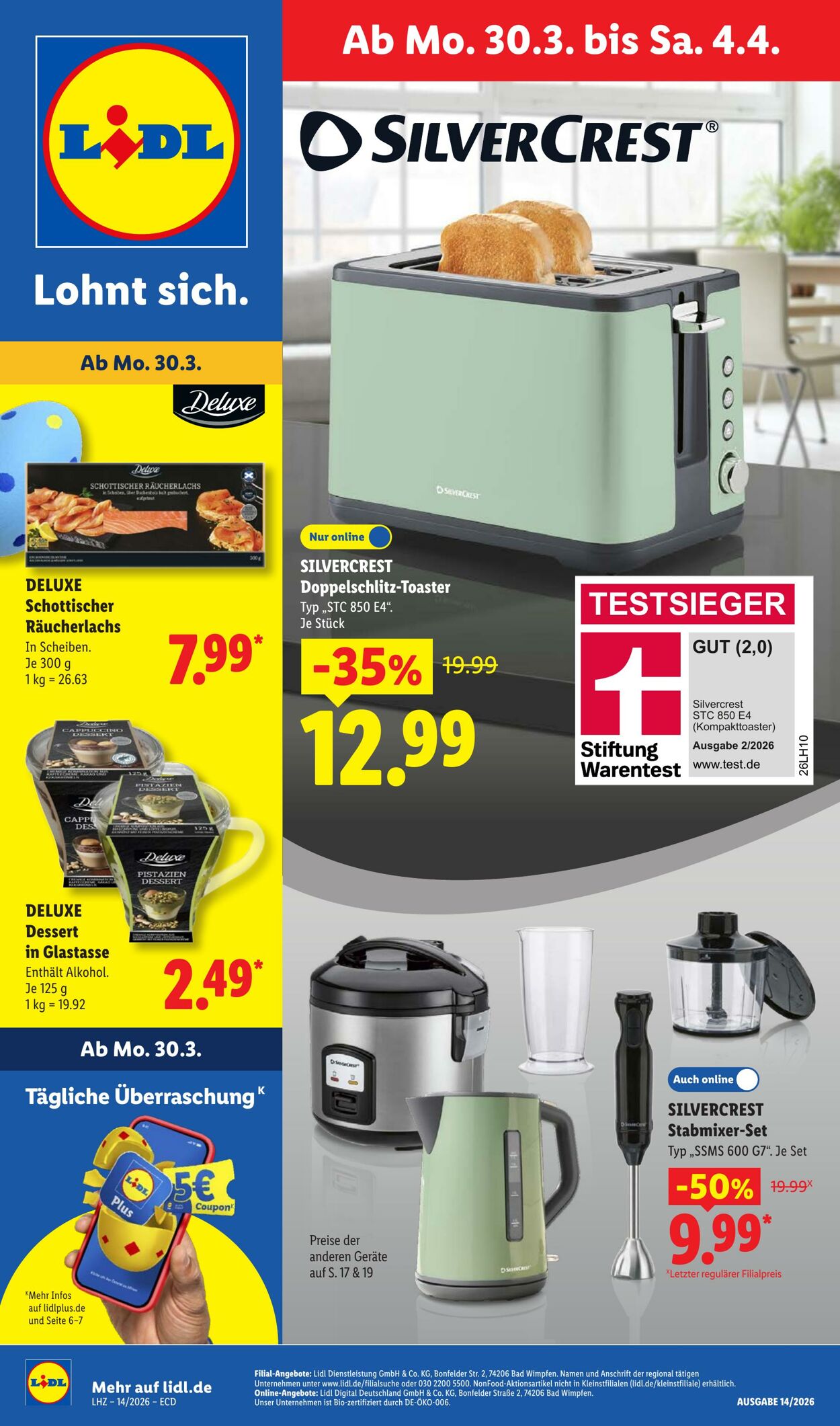 Prospekt Lidl 30.03.2026 - 04.04.2026