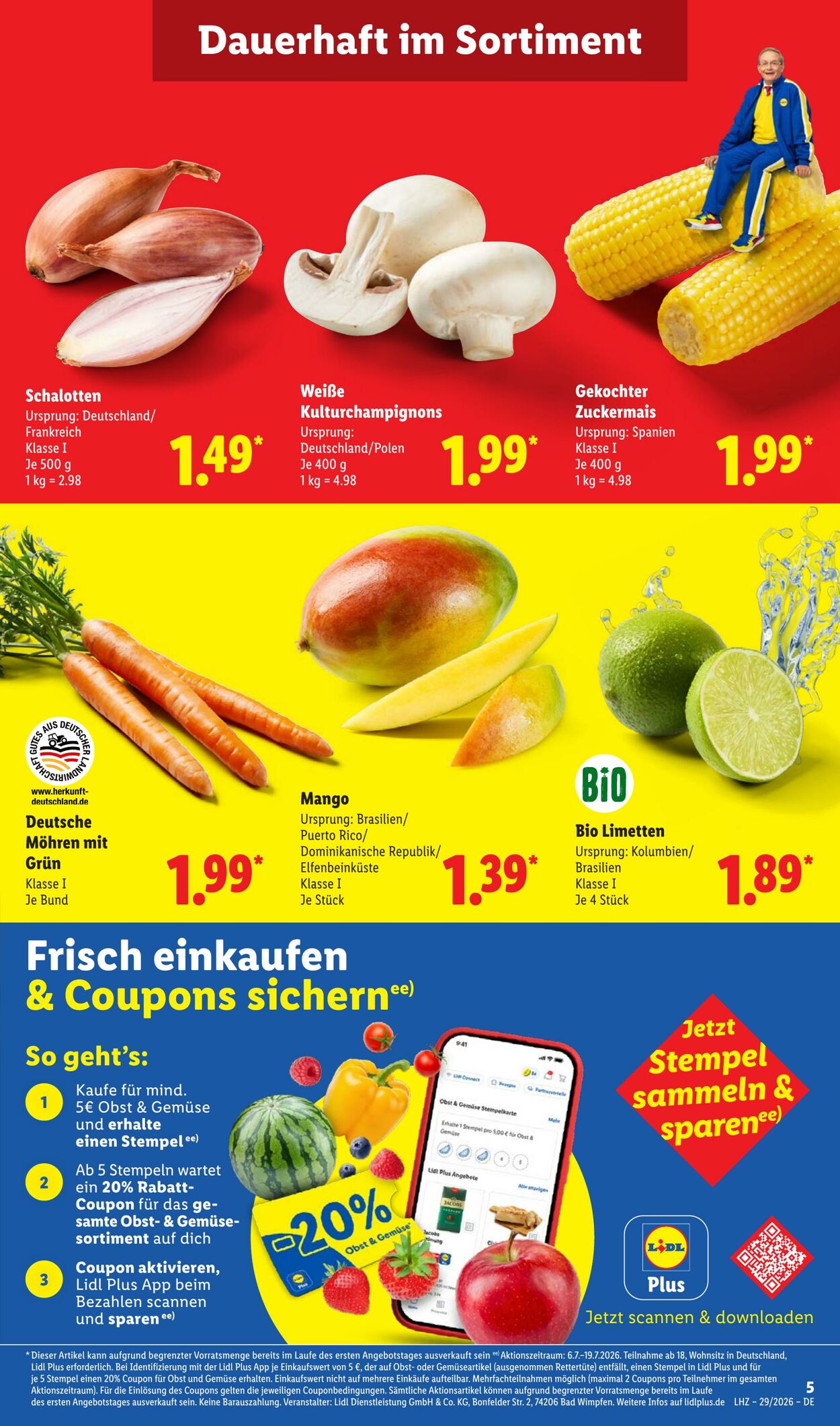 Prospekt Lidl 13.07.2026 - 18.07.2026