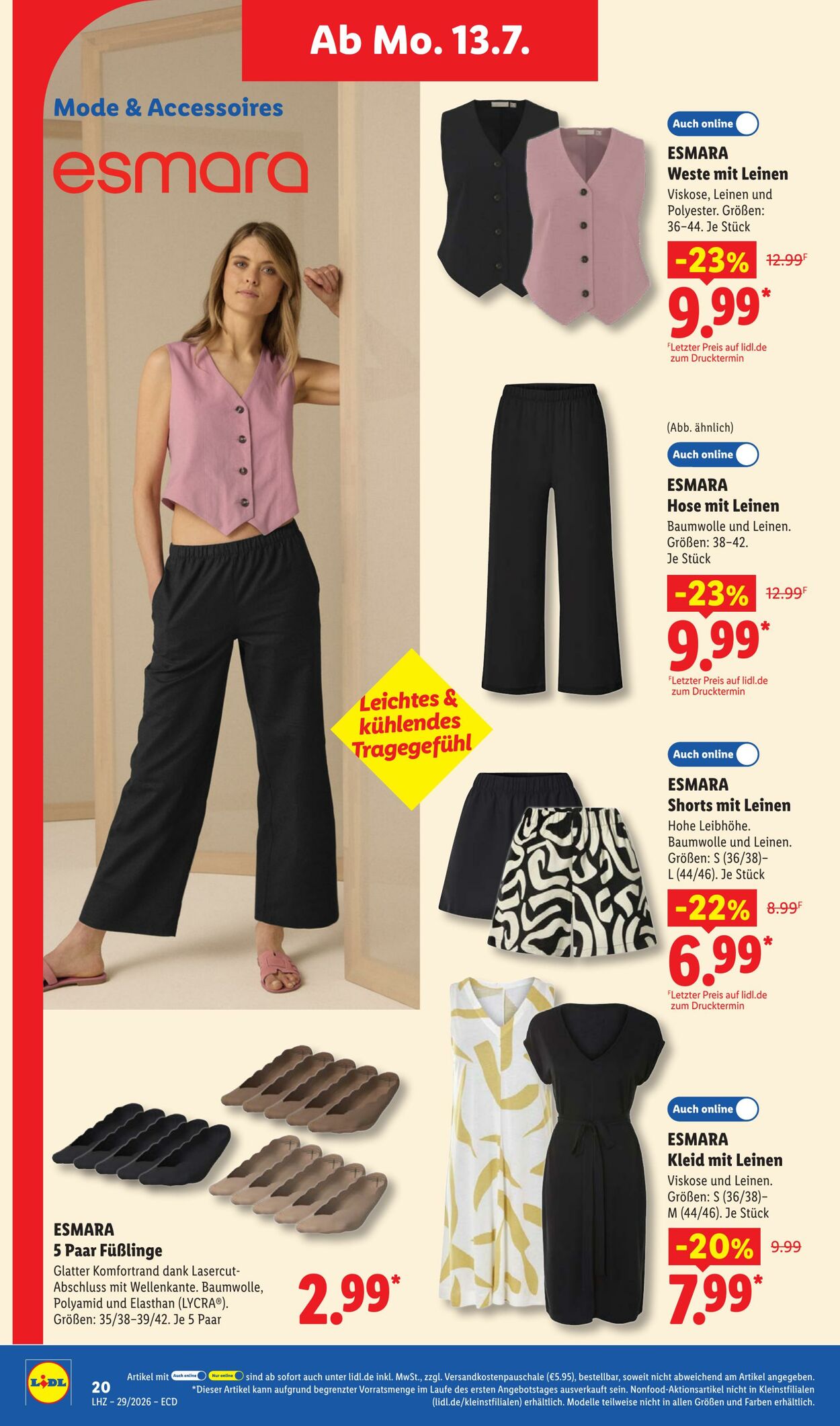 Prospekt Lidl 13.07.2026 - 18.07.2026