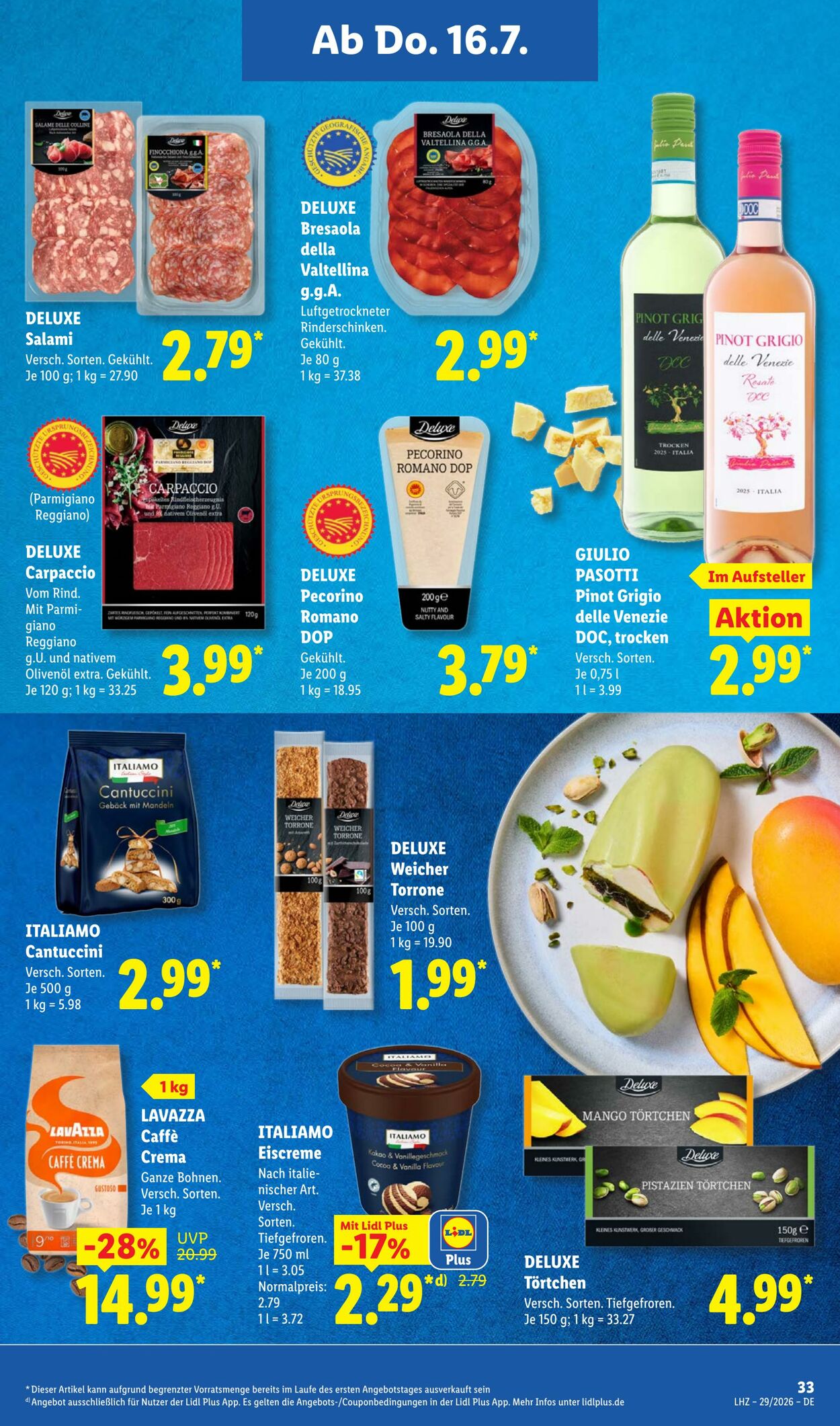 Prospekt Lidl 13.07.2026 - 18.07.2026