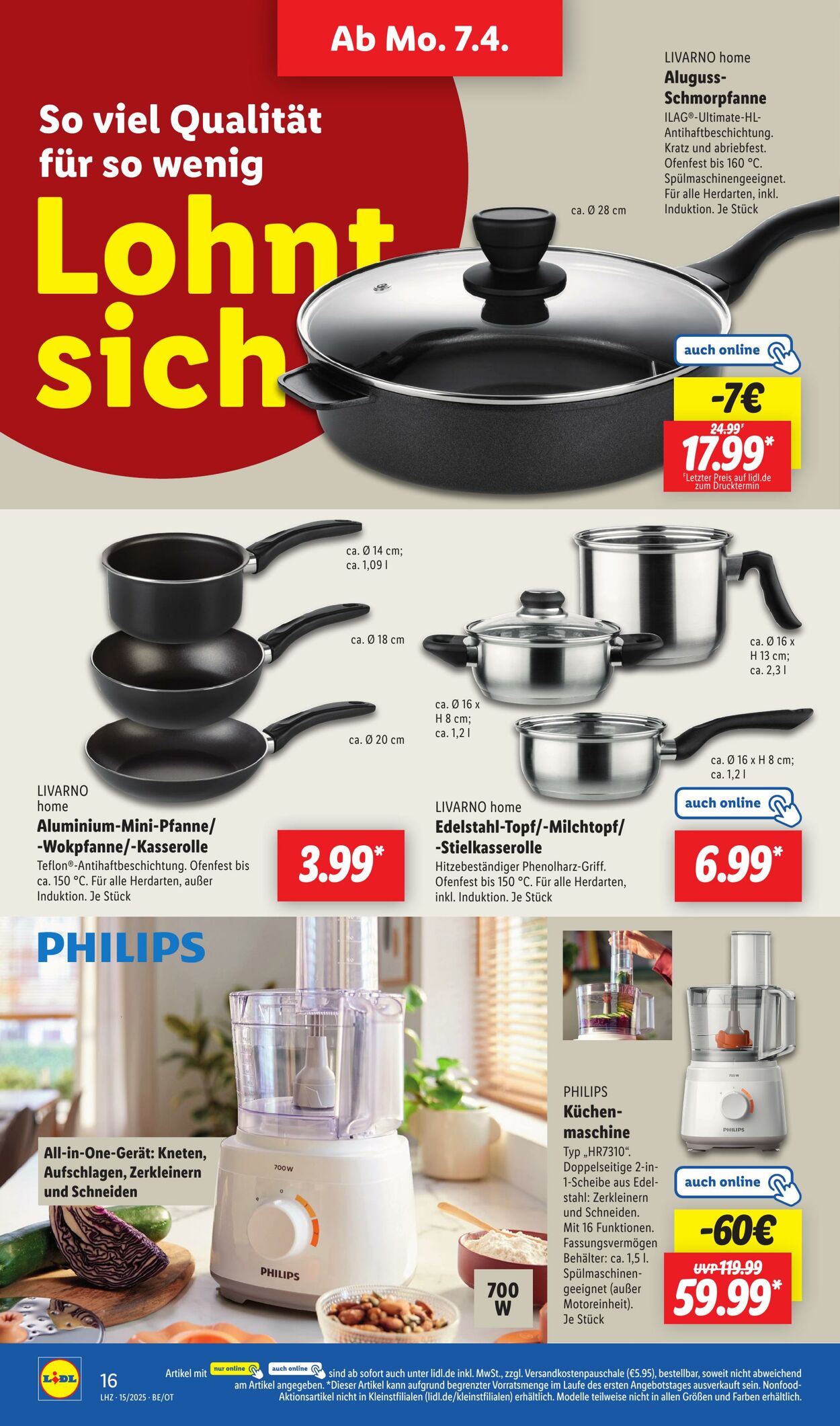 Prospekt Lidl 07.04.2025 - 12.04.2025