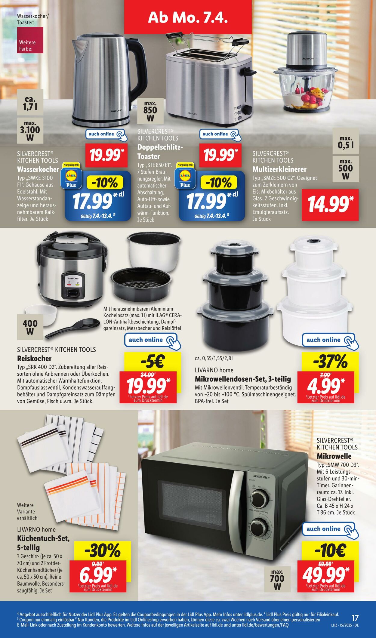 Prospekt Lidl 07.04.2025 - 12.04.2025