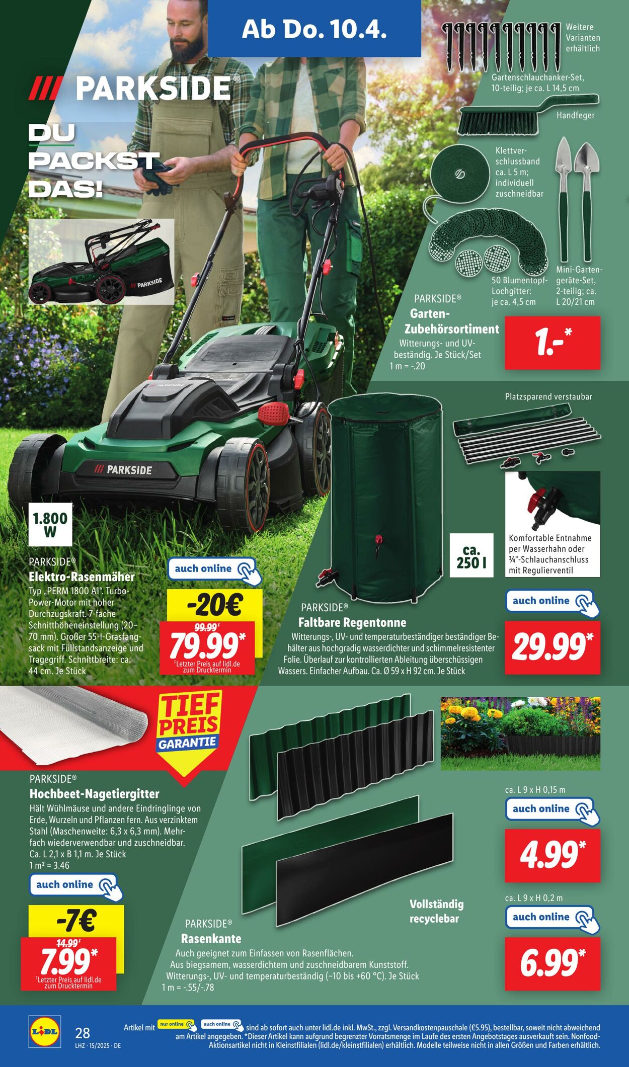 Prospekt Lidl 07.04.2025 - 12.04.2025