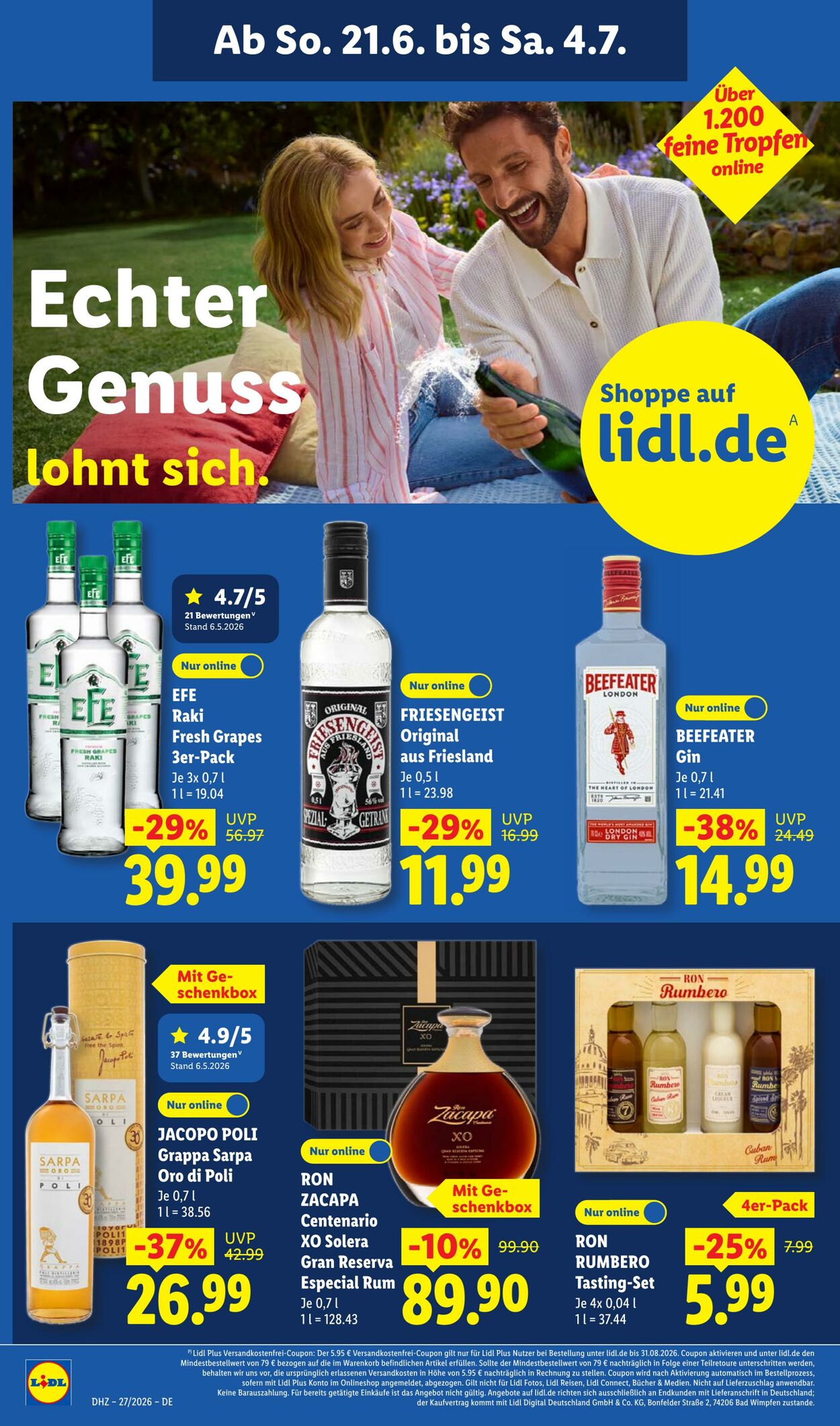 Prospekt Lidl 29.06.2026 - 04.07.2026