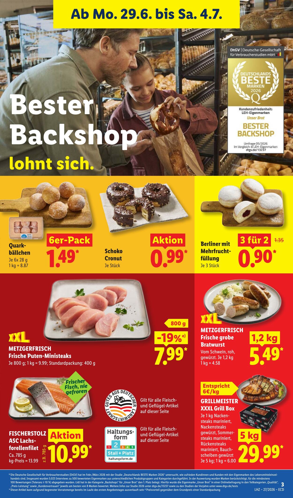 Prospekt Lidl 29.06.2026 - 04.07.2026