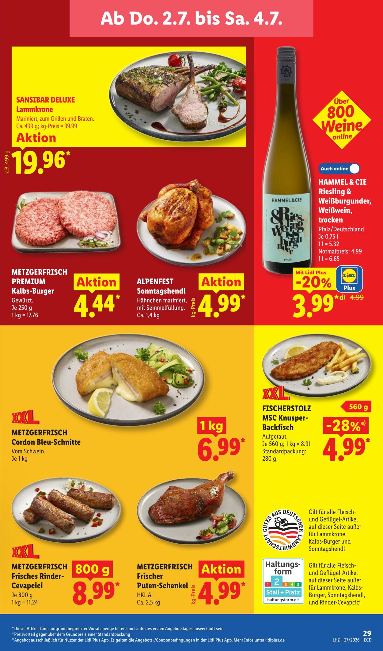 Prospekt Lidl 29.06.2026 - 04.07.2026