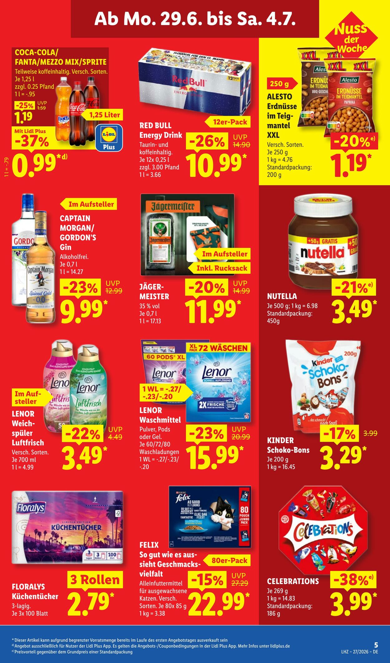 Prospekt Lidl 29.06.2026 - 04.07.2026