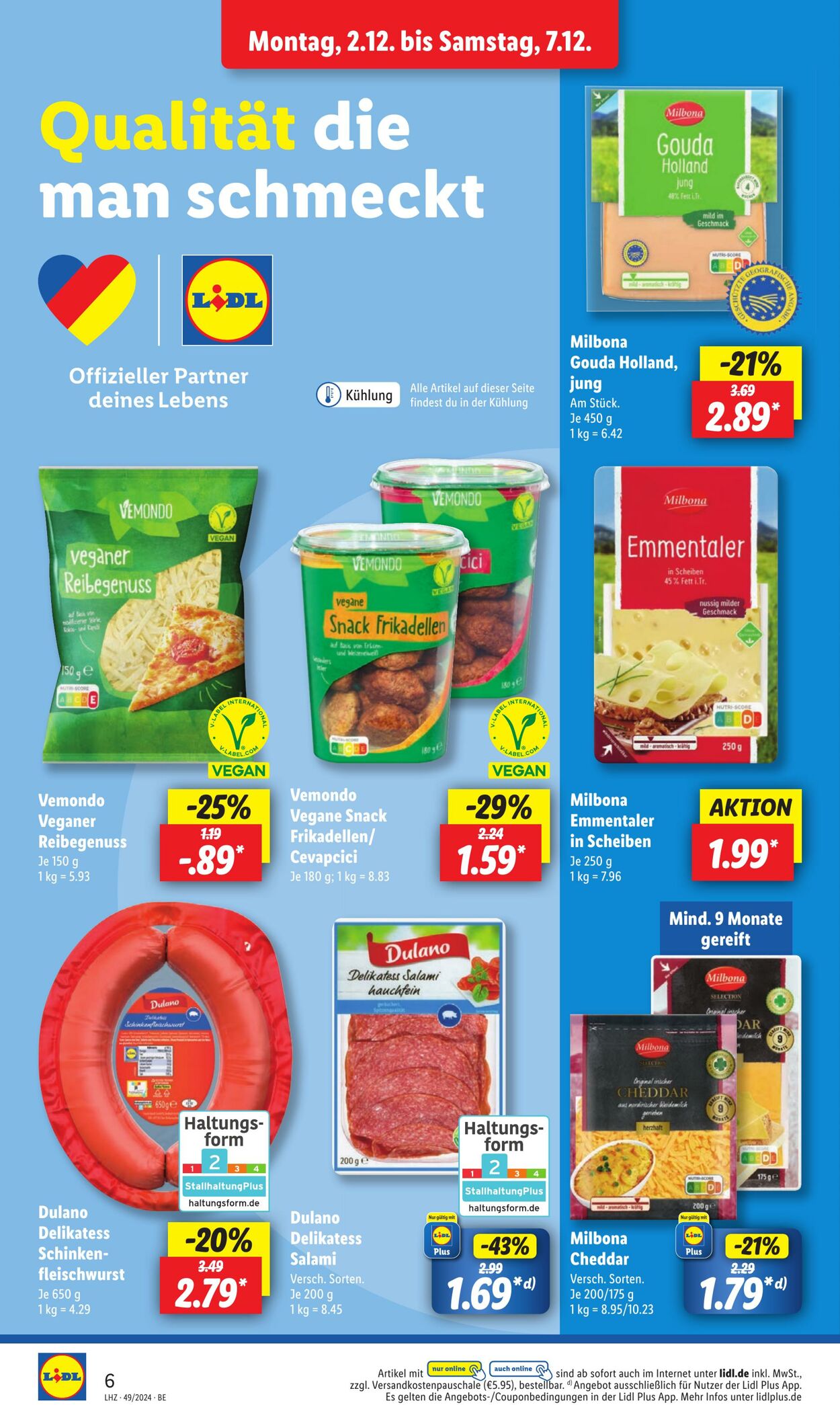 Prospekt Lidl 02.12.2024 - 07.12.2024