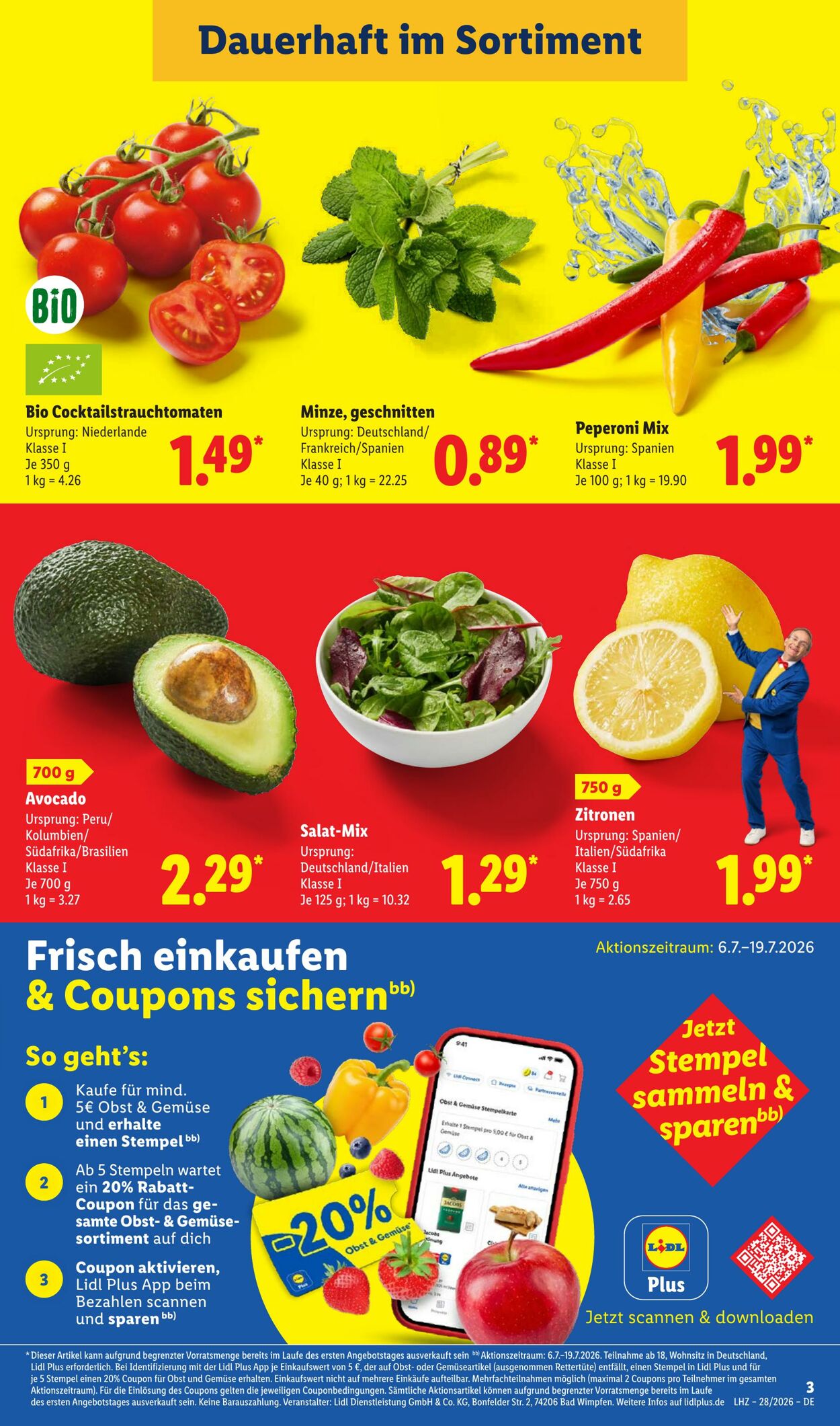 Prospekt Lidl 06.07.2026 - 11.07.2026