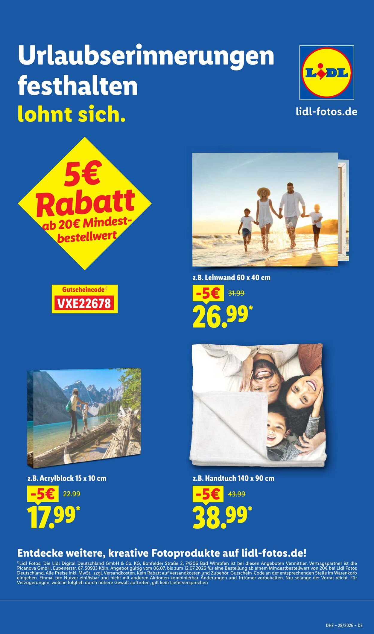 Prospekt Lidl 06.07.2026 - 11.07.2026
