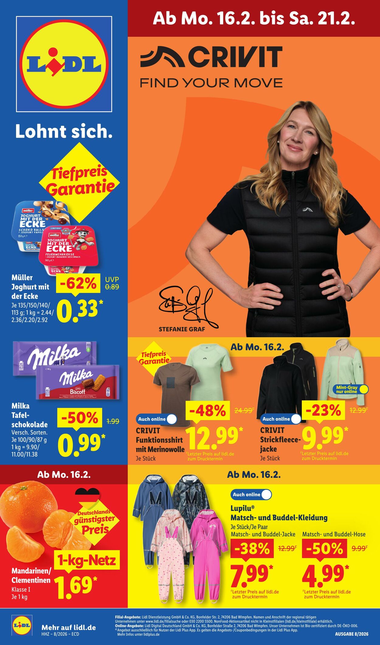 Prospekt Lidl 16.02.2026 - 21.02.2026