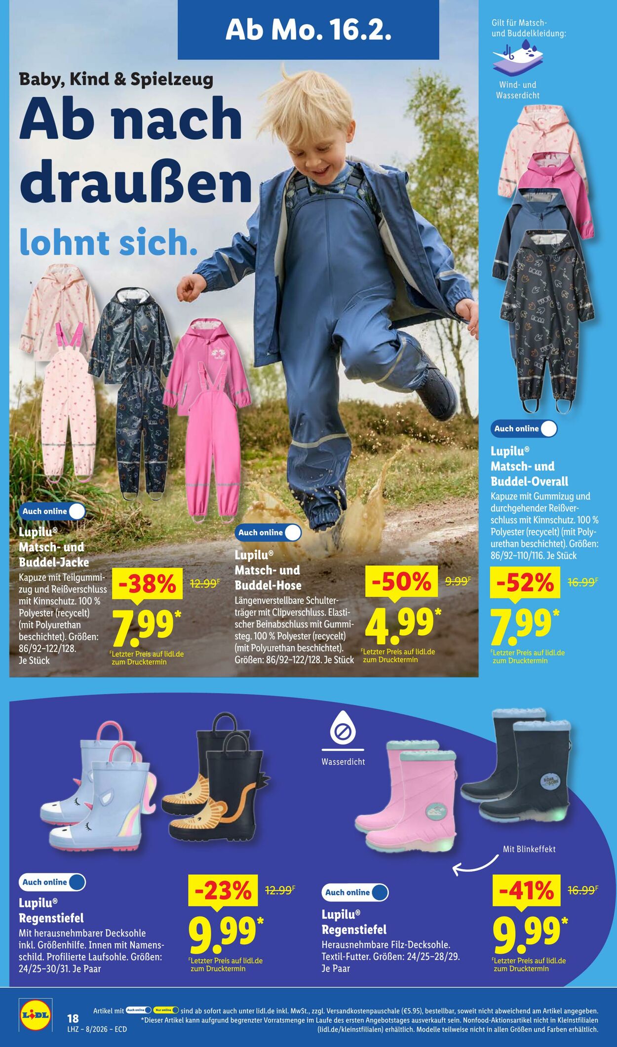 Prospekt Lidl 16.02.2026 - 21.02.2026