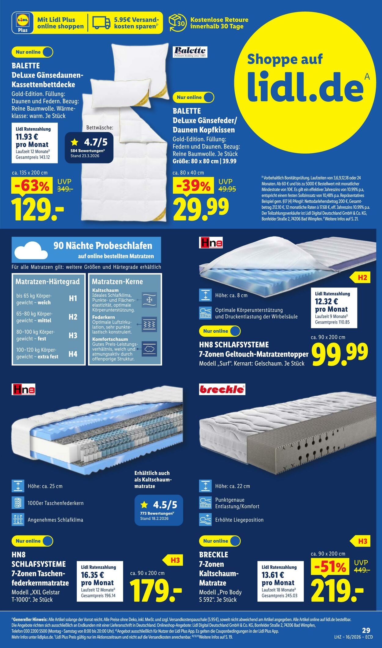 Prospekt Lidl 13.04.2026 - 18.04.2026
