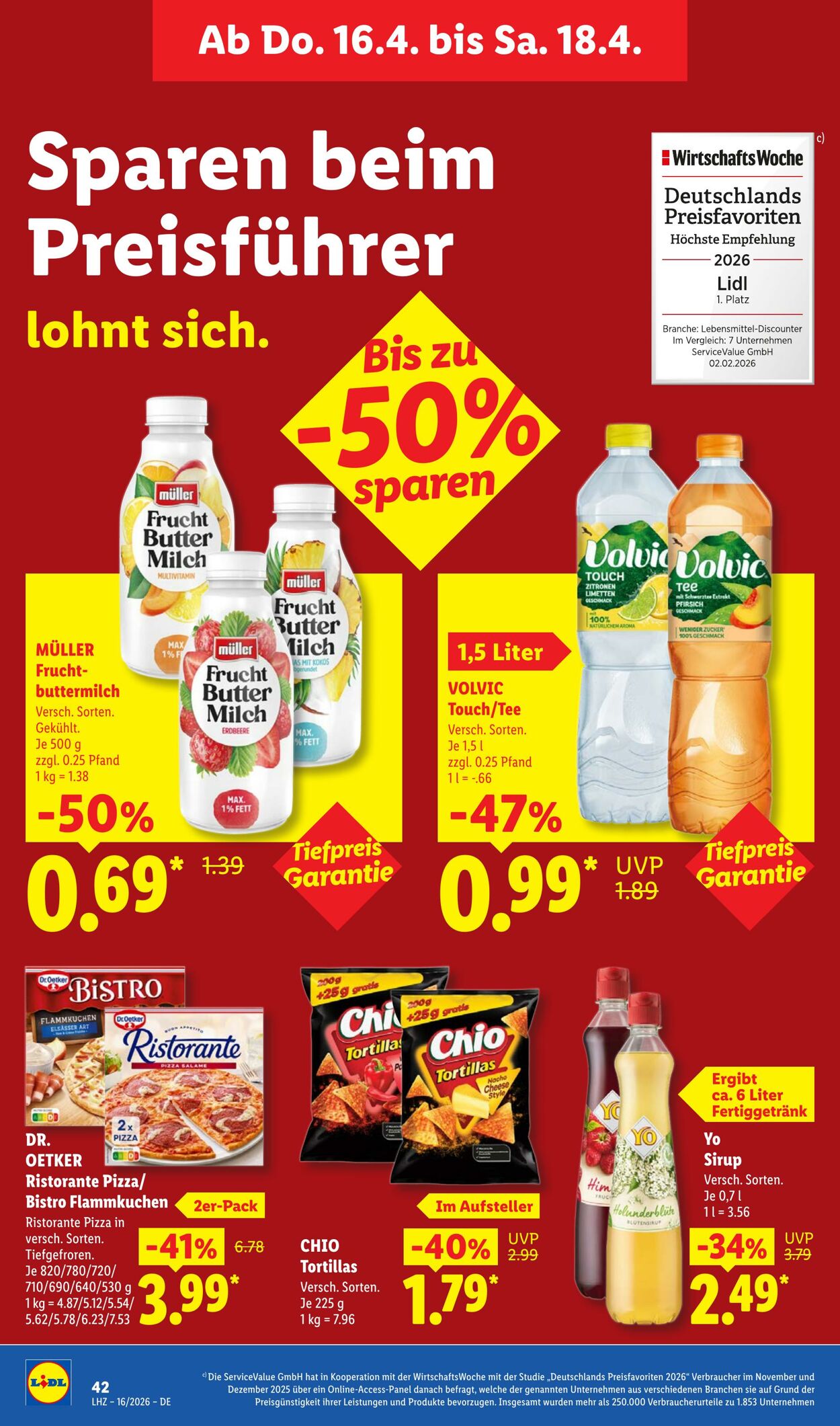 Prospekt Lidl 13.04.2026 - 18.04.2026